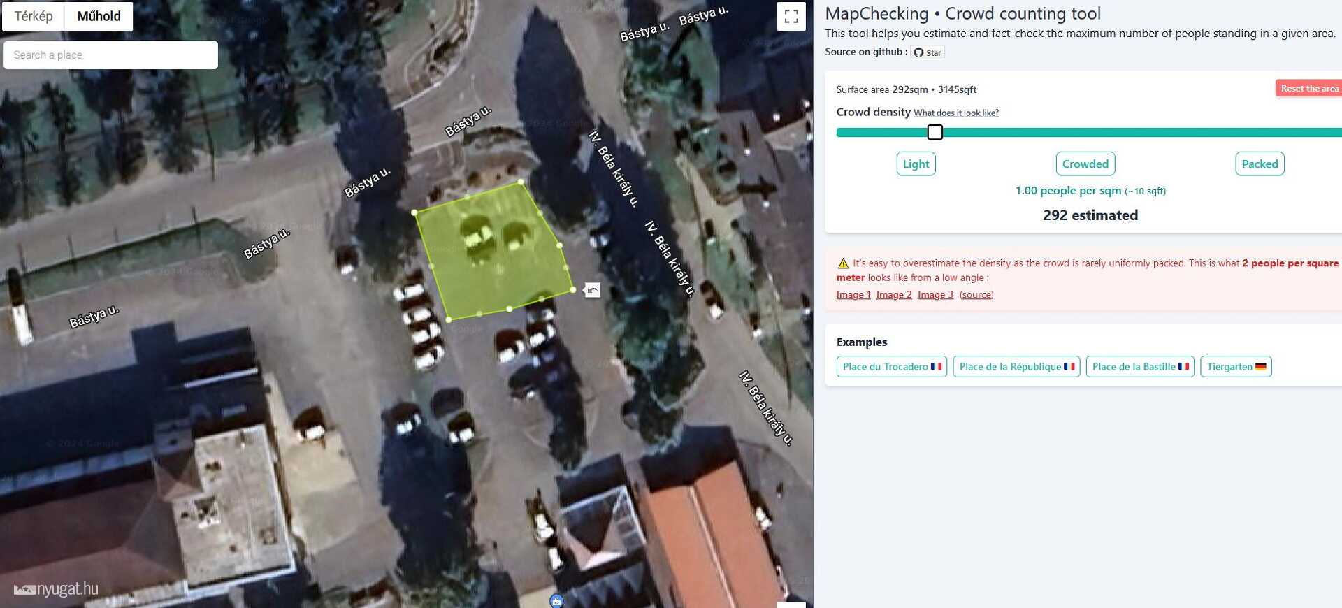 Magyar Péter - Körmend mapchecking
