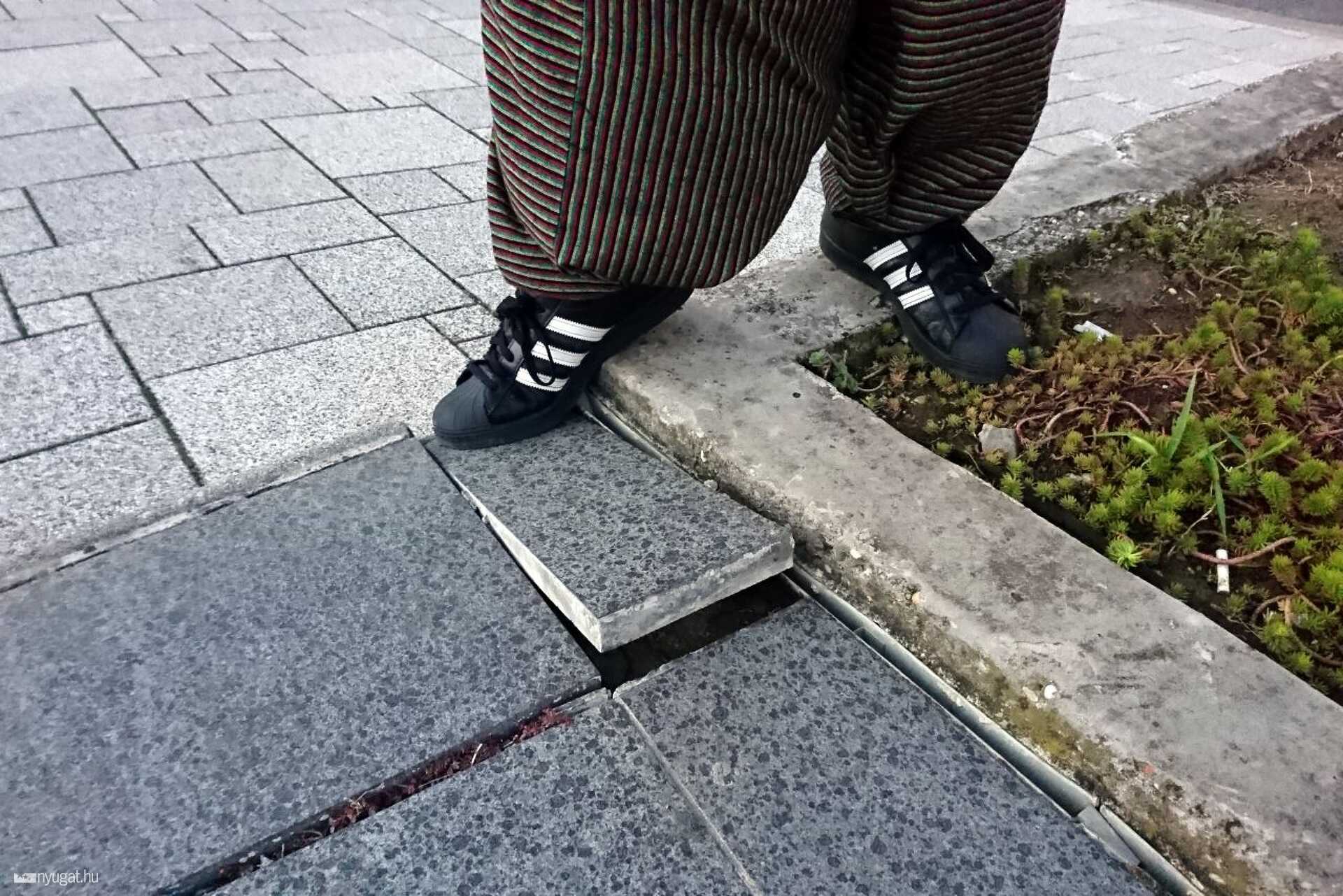 Óvatosan lépkedjen, mert lehet, hogy fájni fog