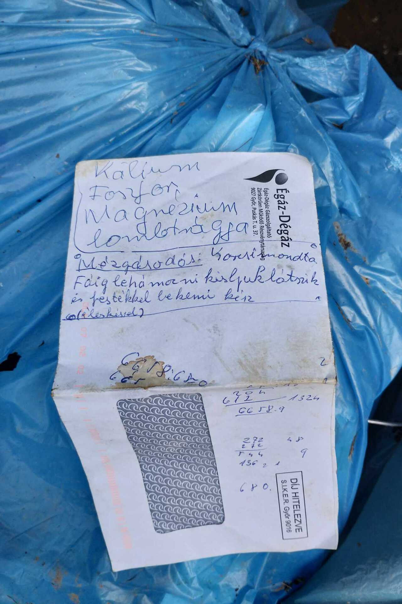 Szeméthelyzet a Parkerdőben