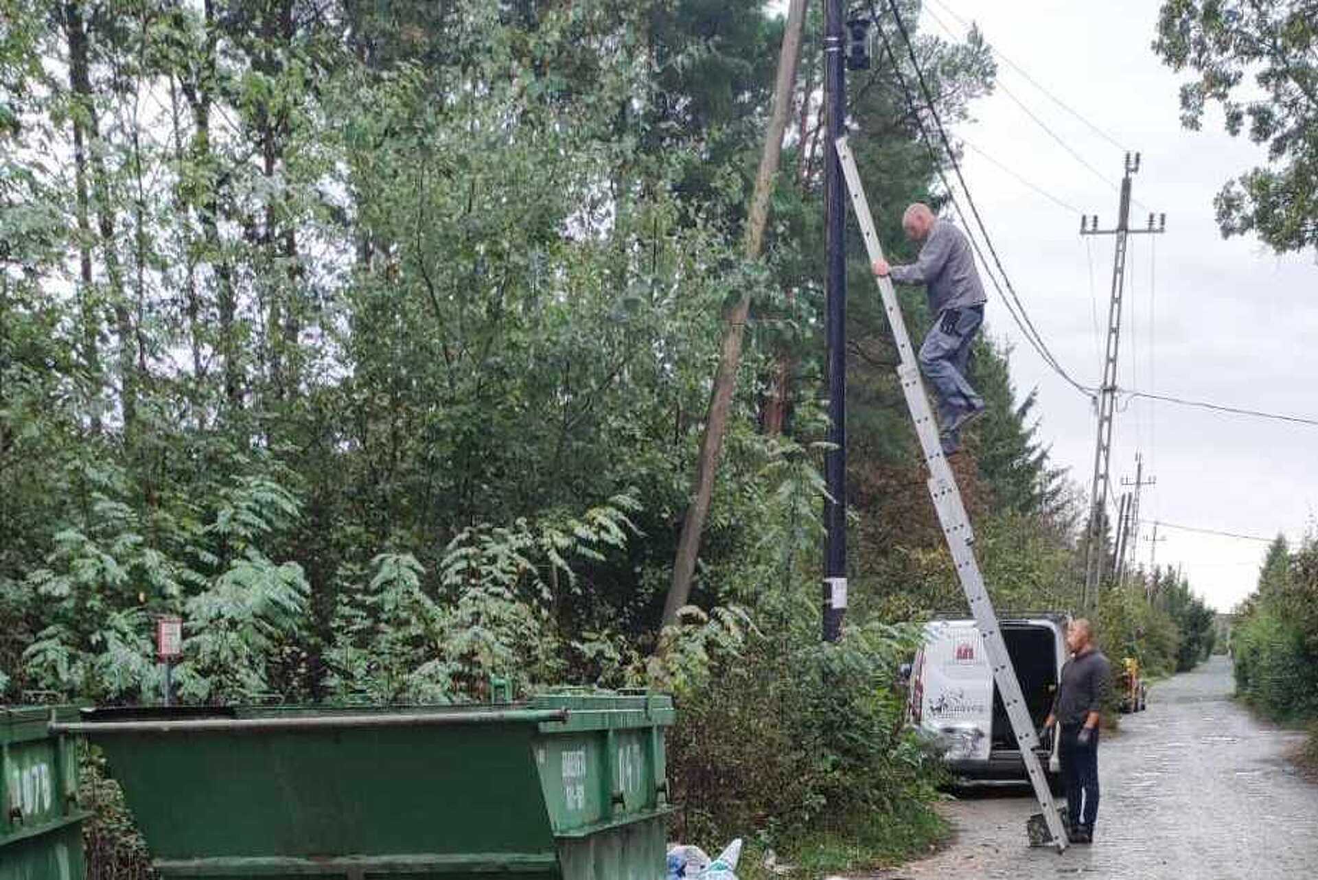Szeméthelyzet a Parkerdőben 