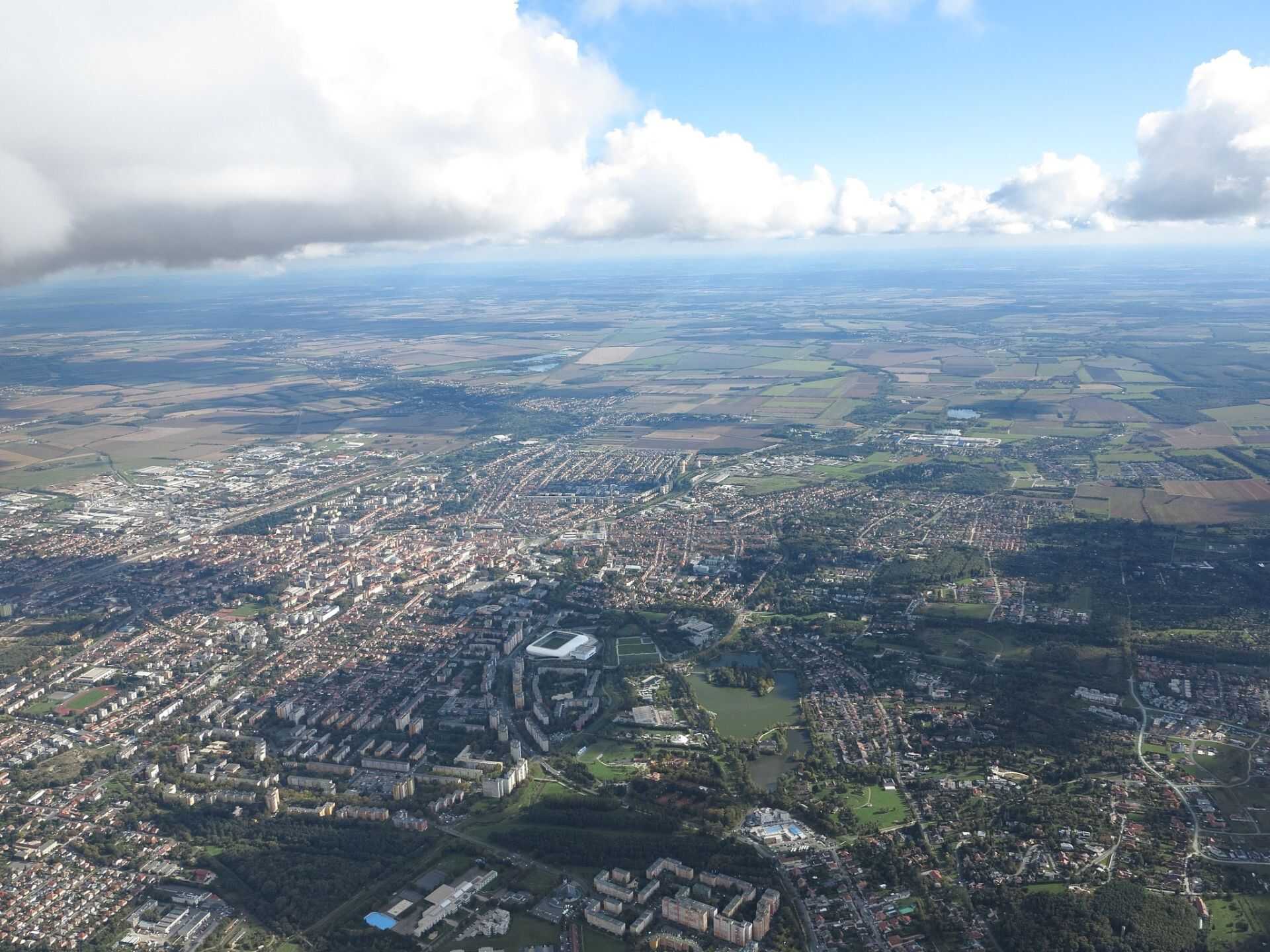 Légifotók Szombathely felett