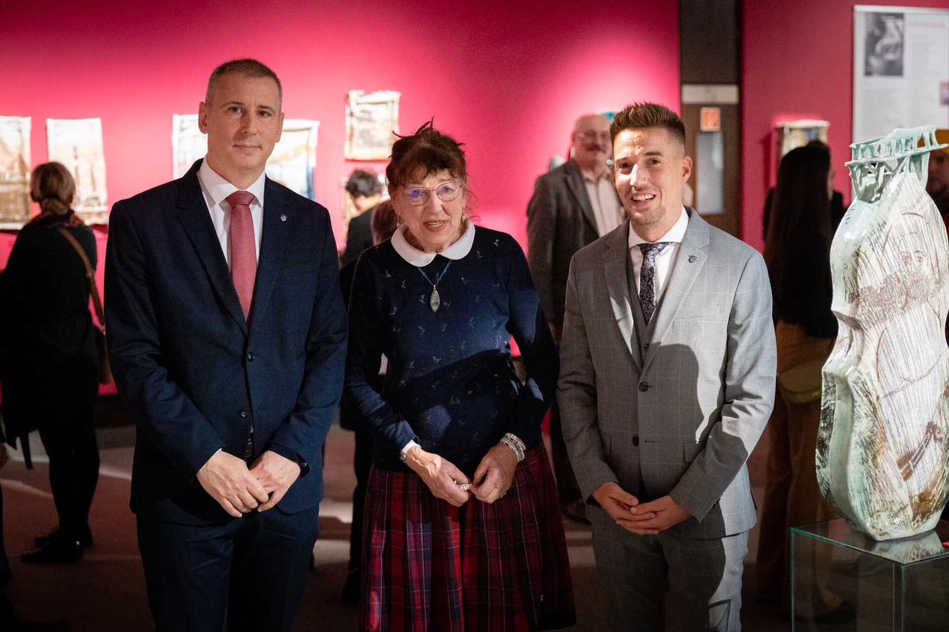 Megnyílt Geszler Mária állandó kiállítása a Képtárban
