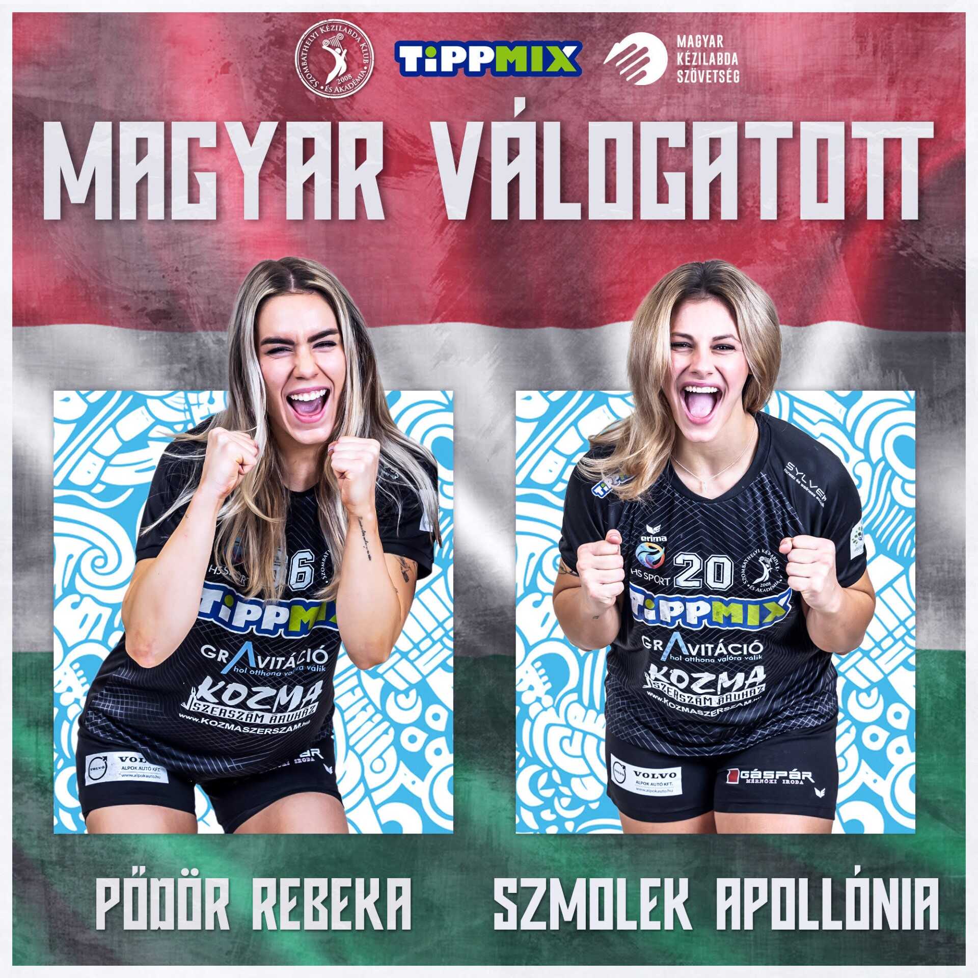 Pődör Rebeka és Szmolek Apollónia