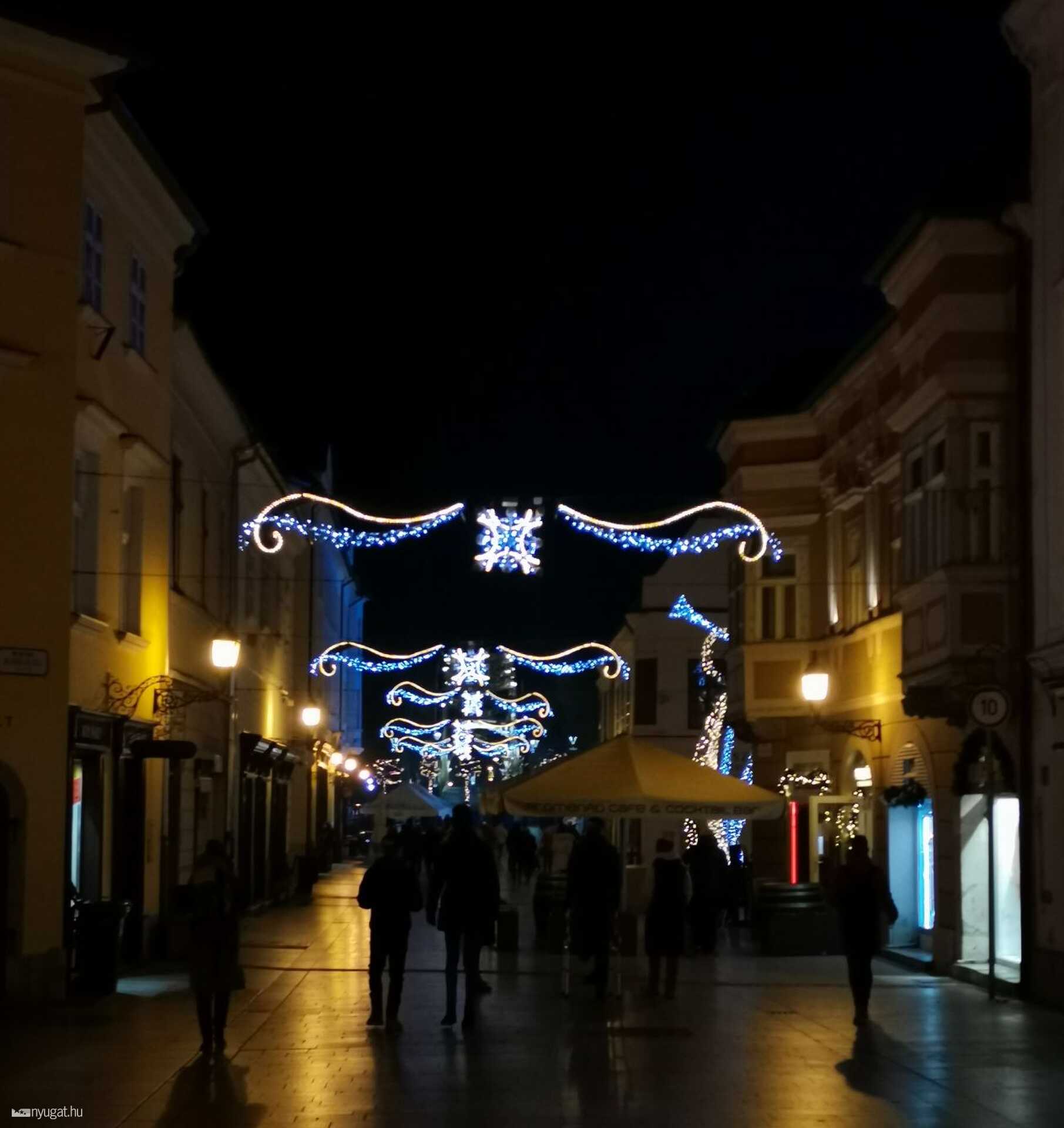 Győr adventi fényei