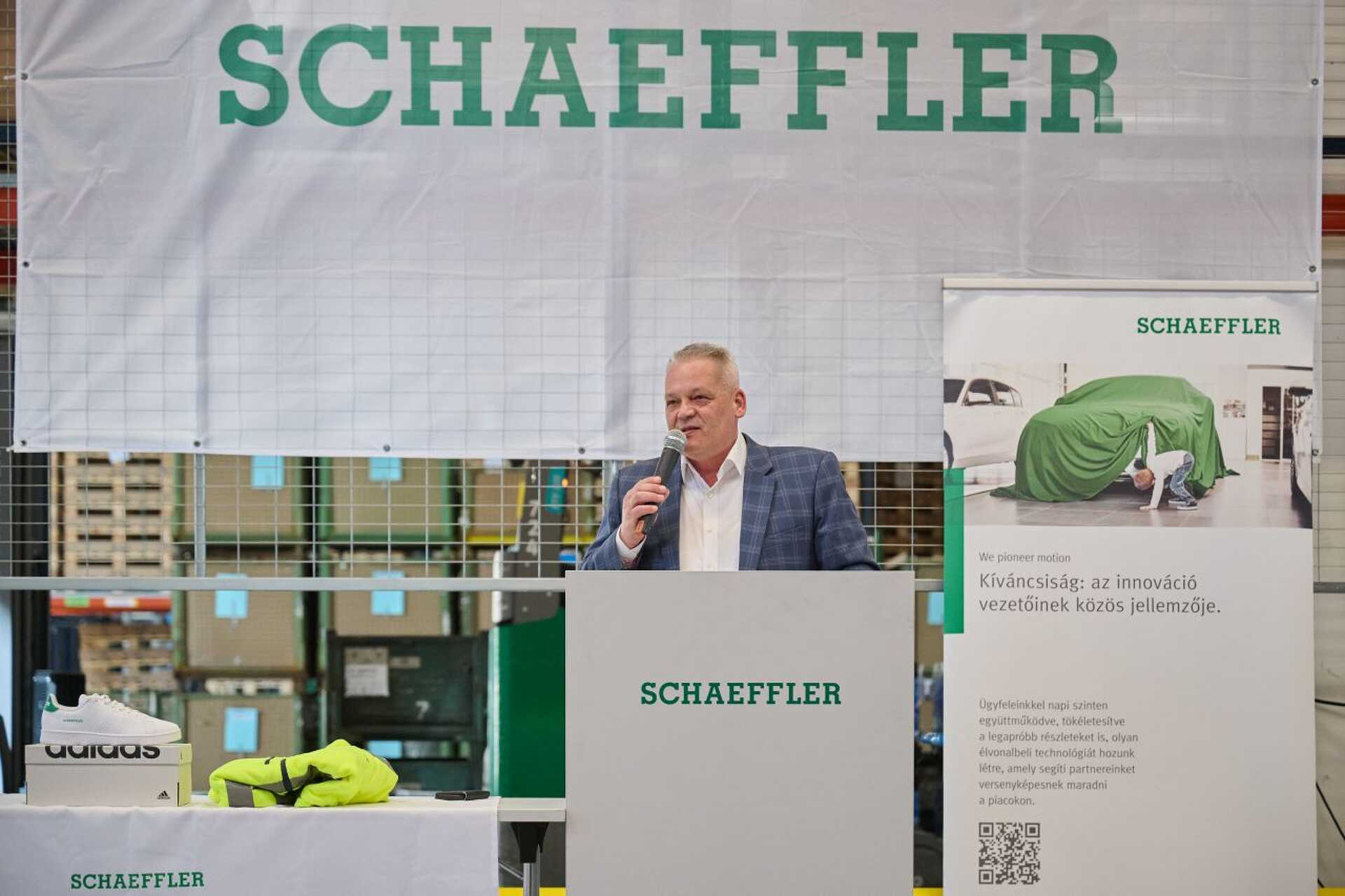 A Schaeffler Savaria logisztikai mérföldkövet ünnepel (PR)