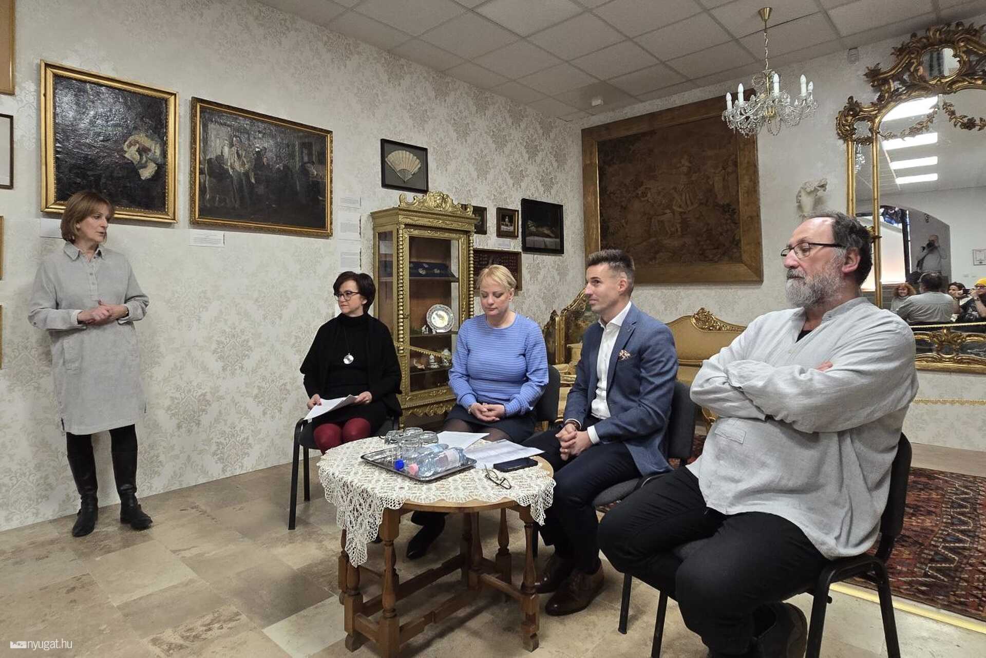 Sajtótájékoztató a Savaria Múzeumban