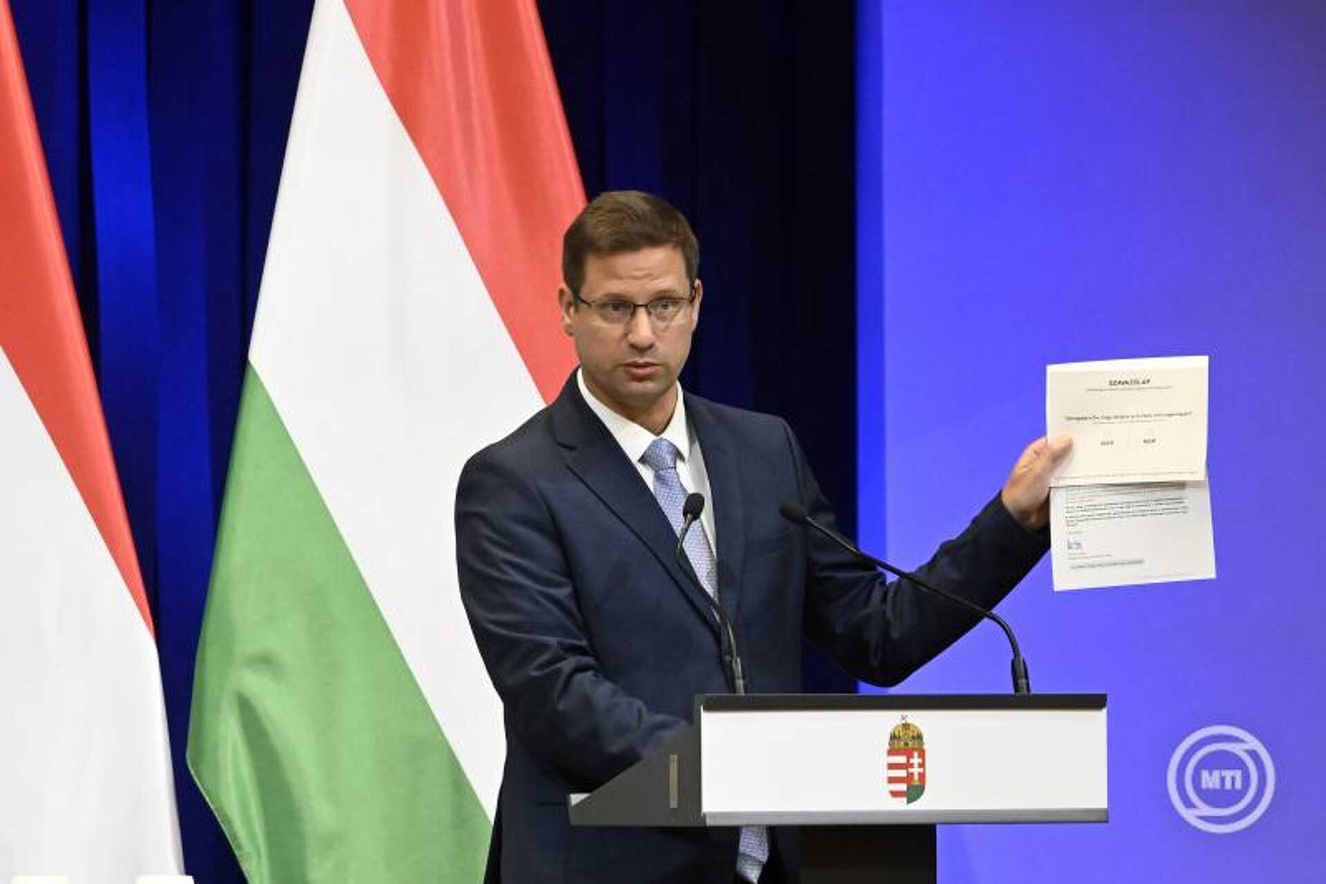 Gulyás Gergely és a szavazás Ukrajna EU-tagságáról
