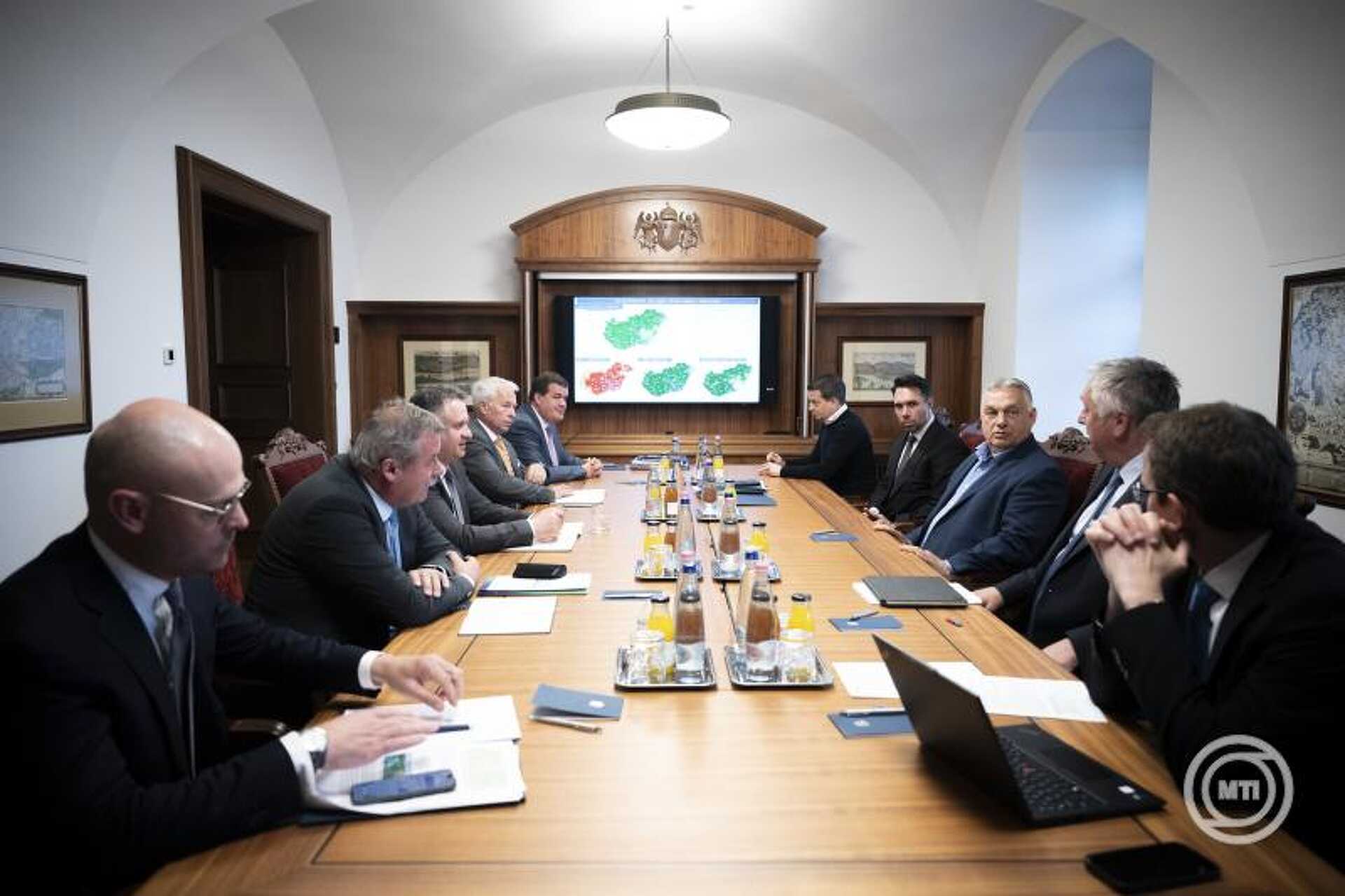 Az Aszályvédelmi Operatív Törzs ülése