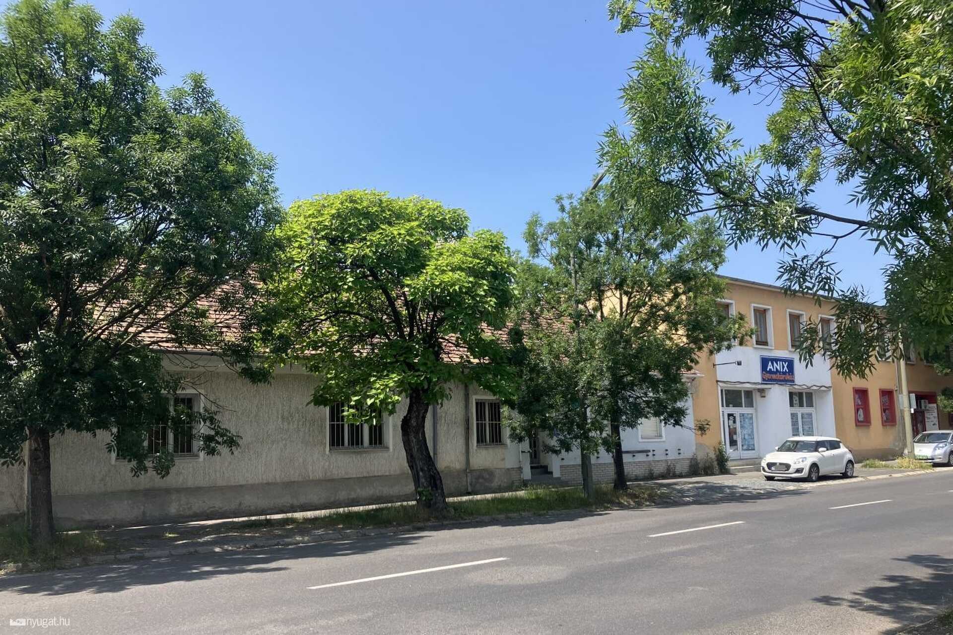 A tervezett intermodális központ helyszíne
