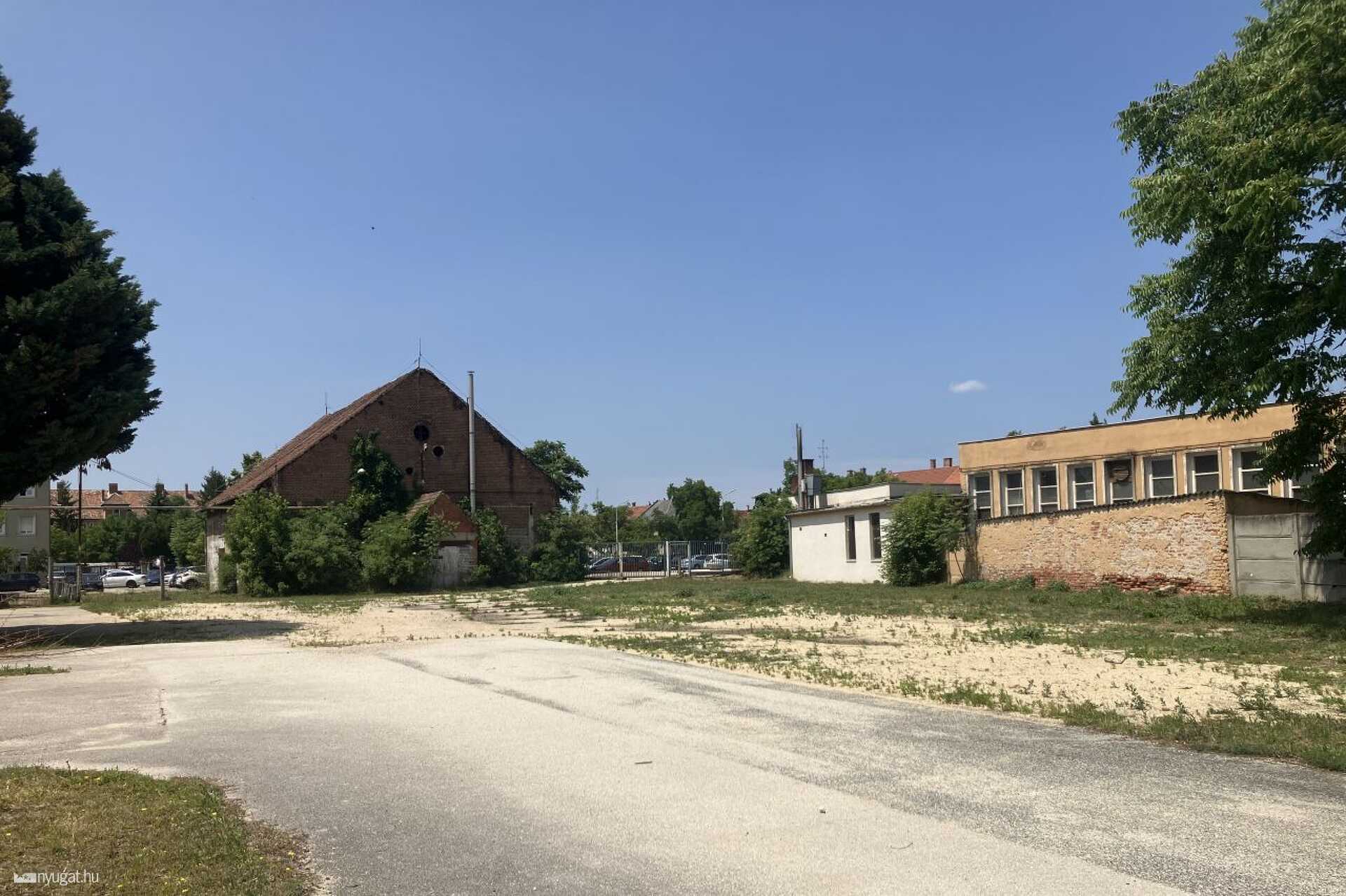 A tervezett intermodális központ helyszíne