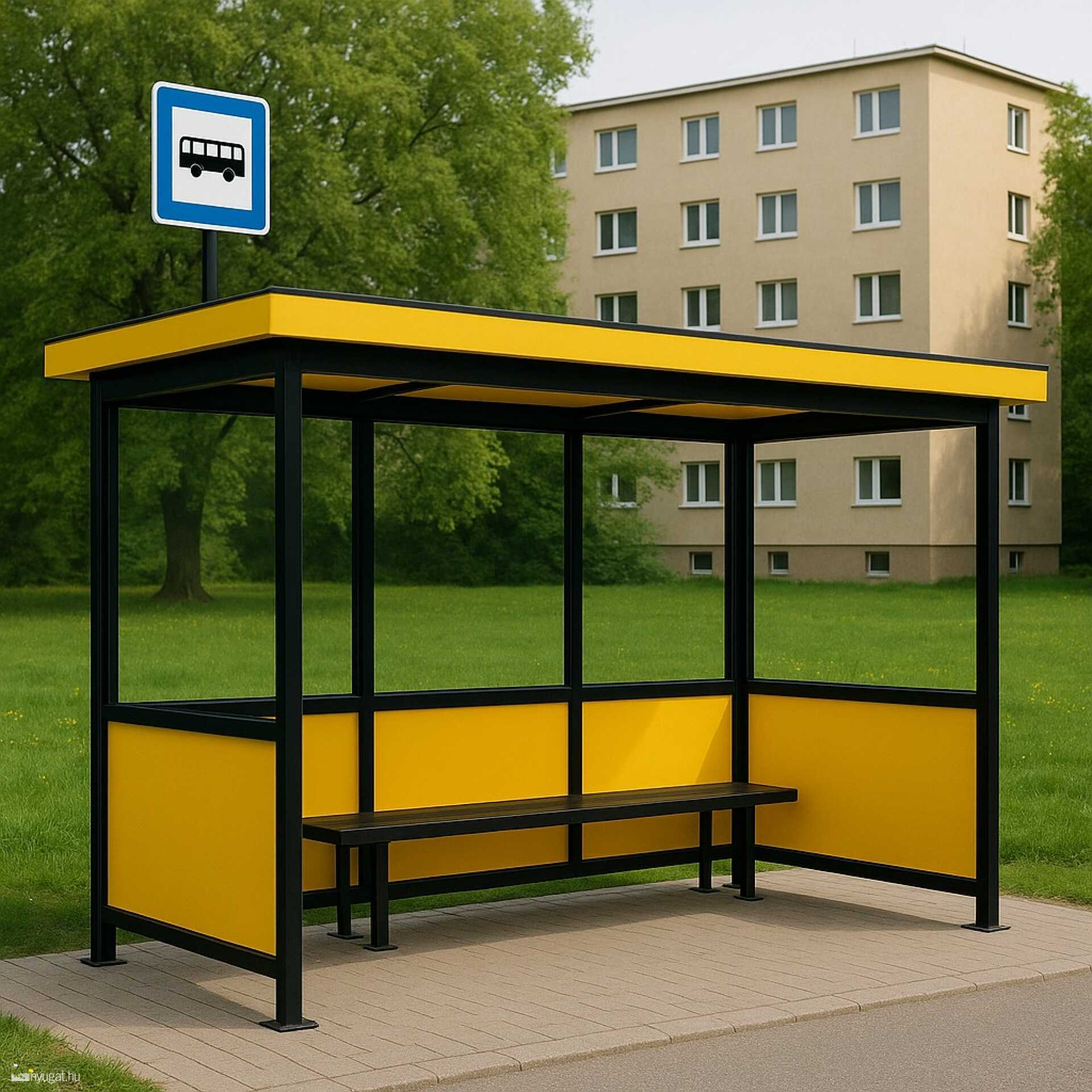 A mesterséges intelligencia segítségével ilyennek képzelik el az új buszvárót