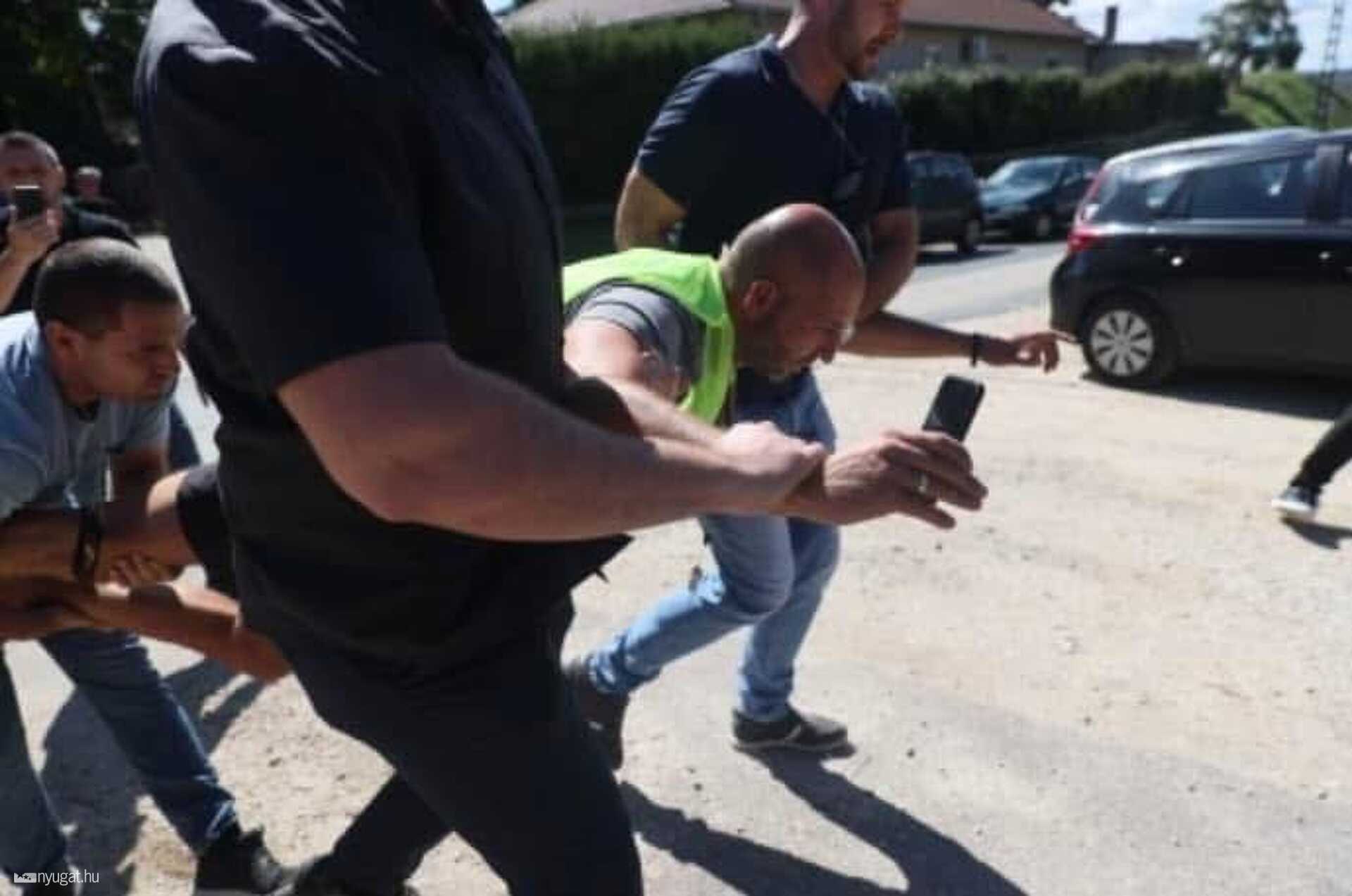 Szabó Bálintot bilincsben vitték el Kötcséről