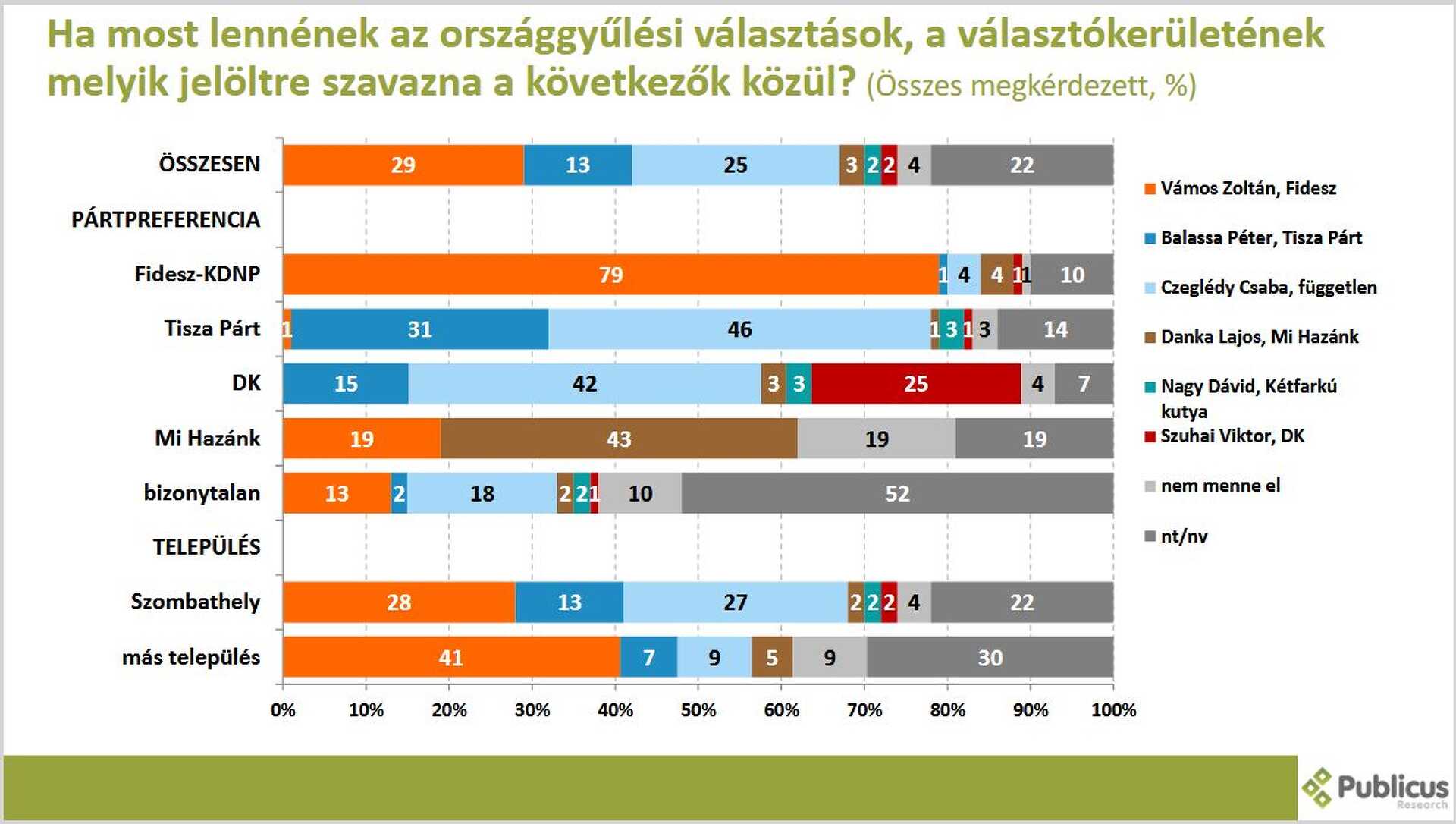 Publicus közvélemény-kutatás Vas 1. 