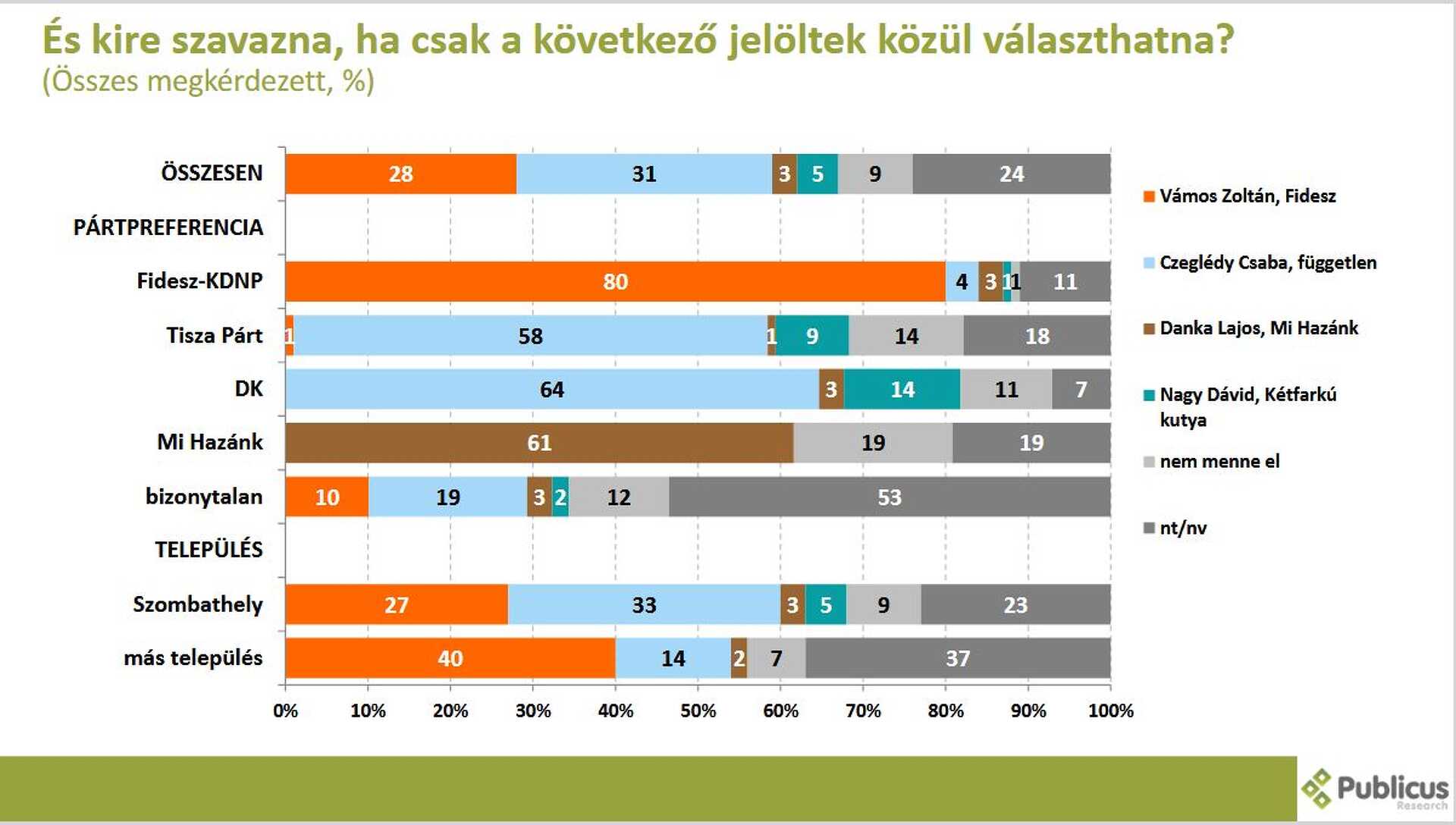 Publicus közvélemény-kutatás Vas 1. 