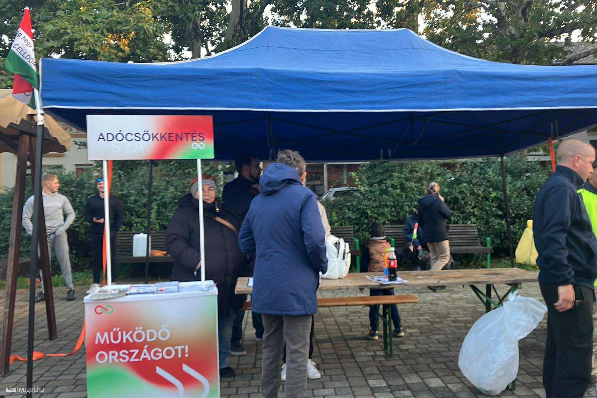 Magyar Péter Celldömölkön