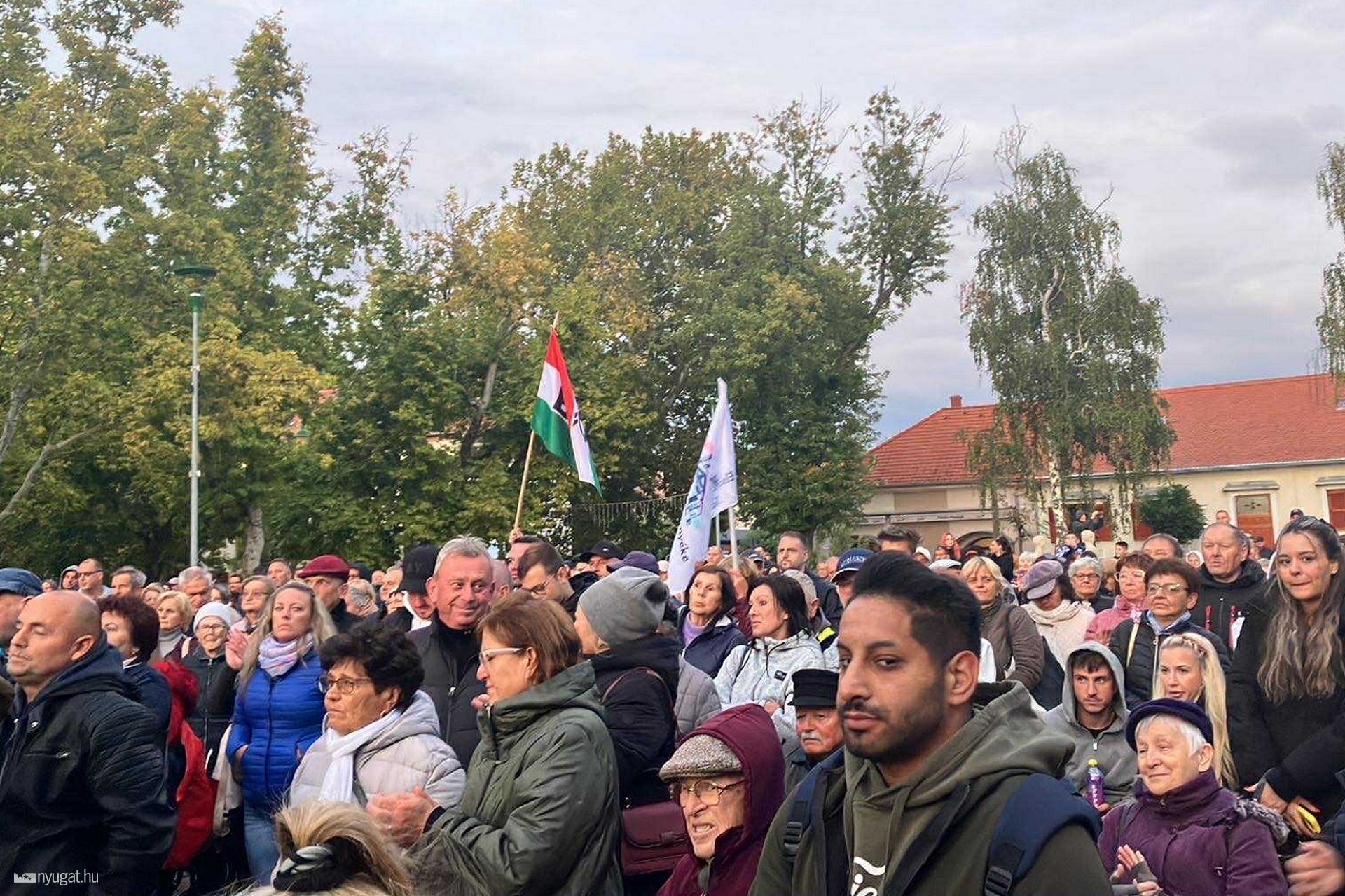 Magyar Péter Celldömölkön