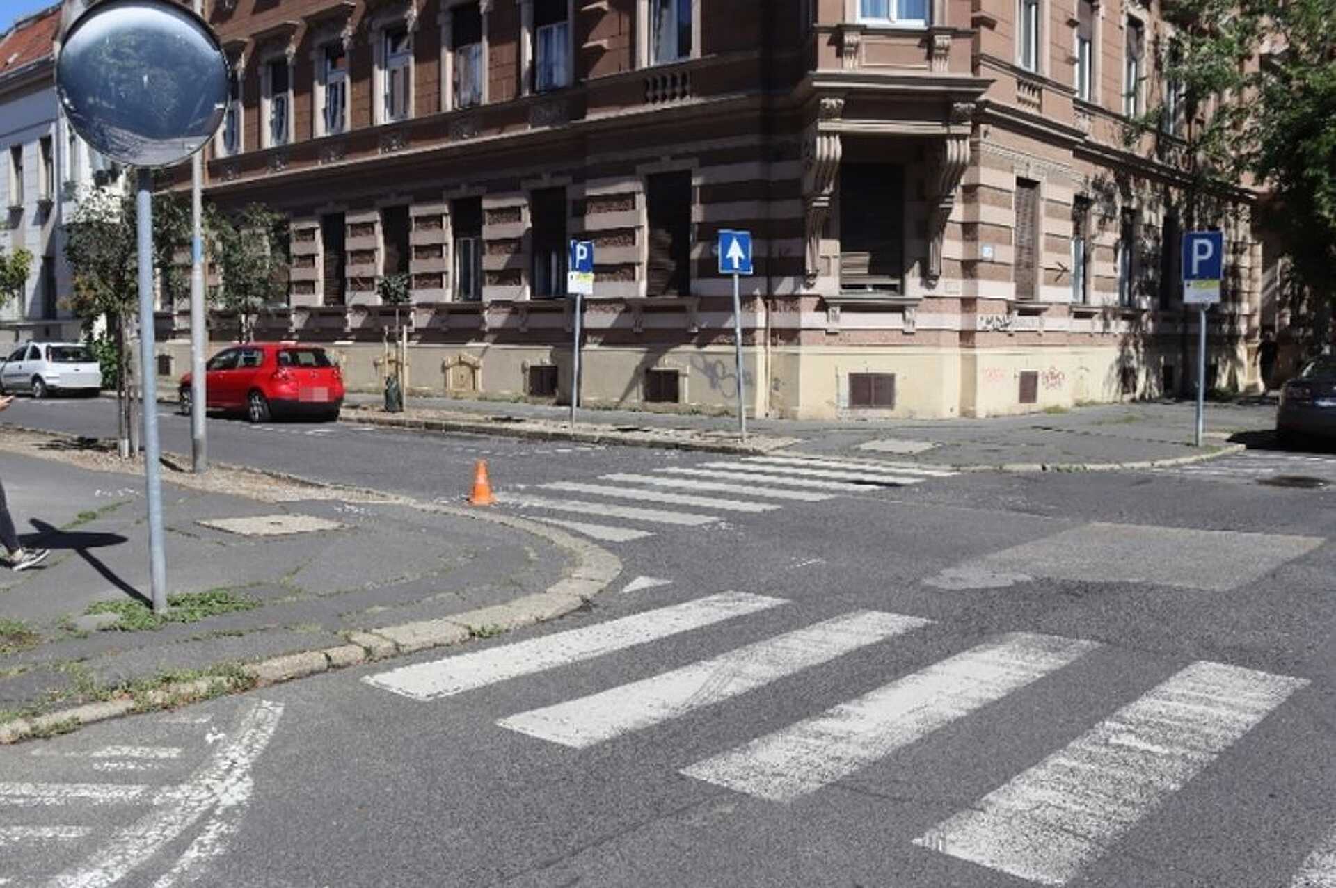Ebben a kereszteződésben történt a baleset