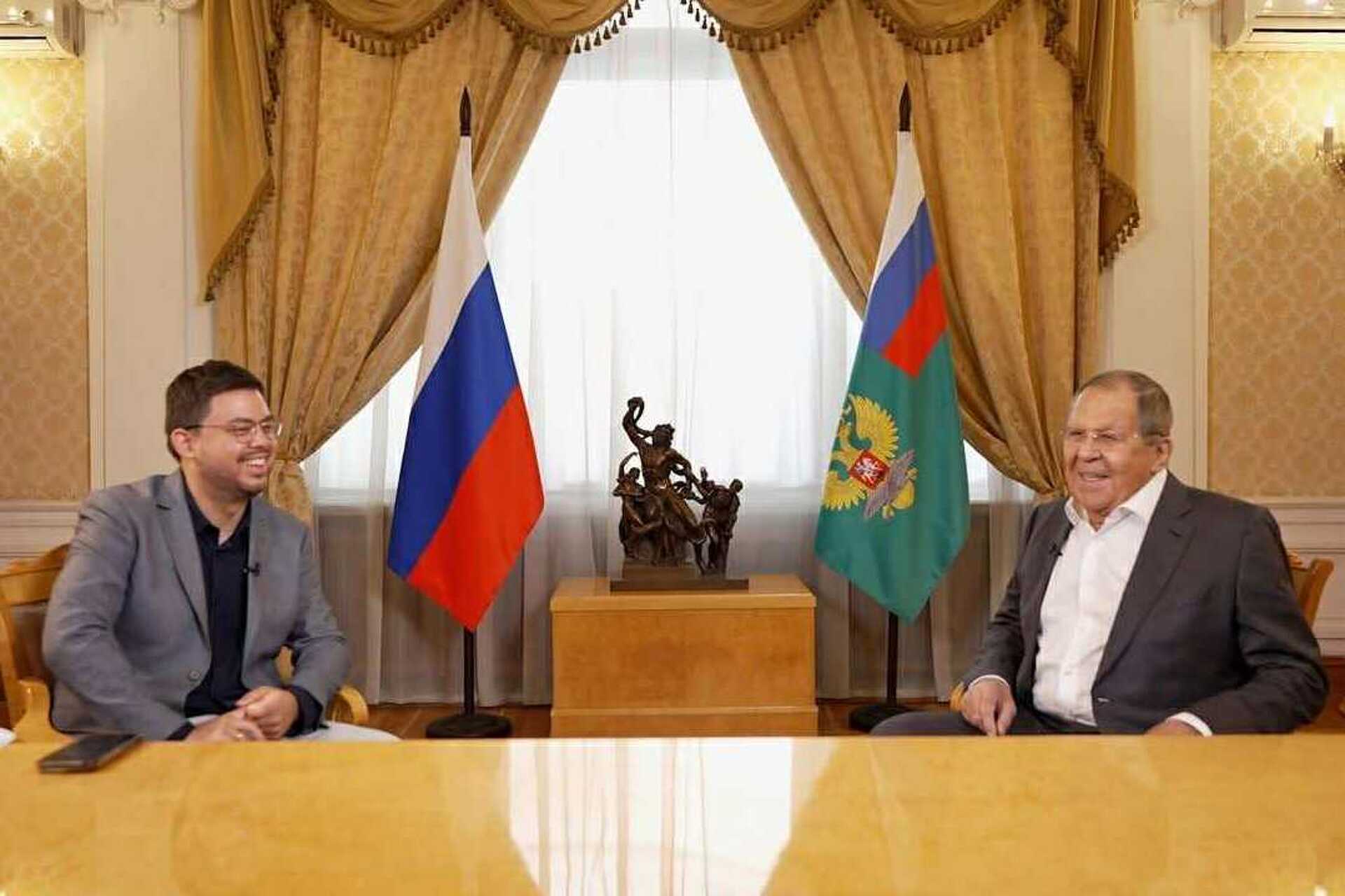 Cs. Király Tamás és Szergej Lavrov