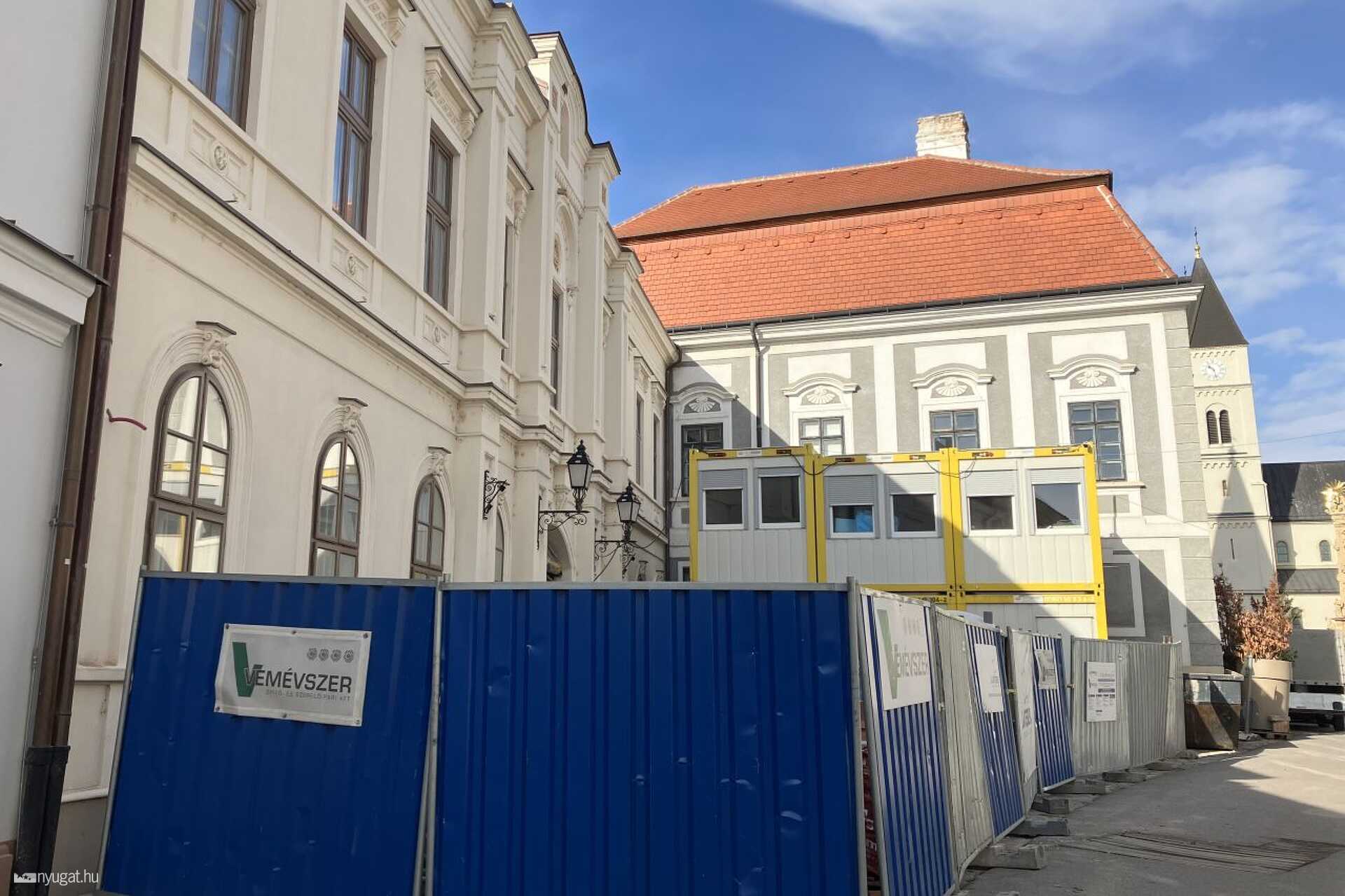 A veszprémi vár felújítása