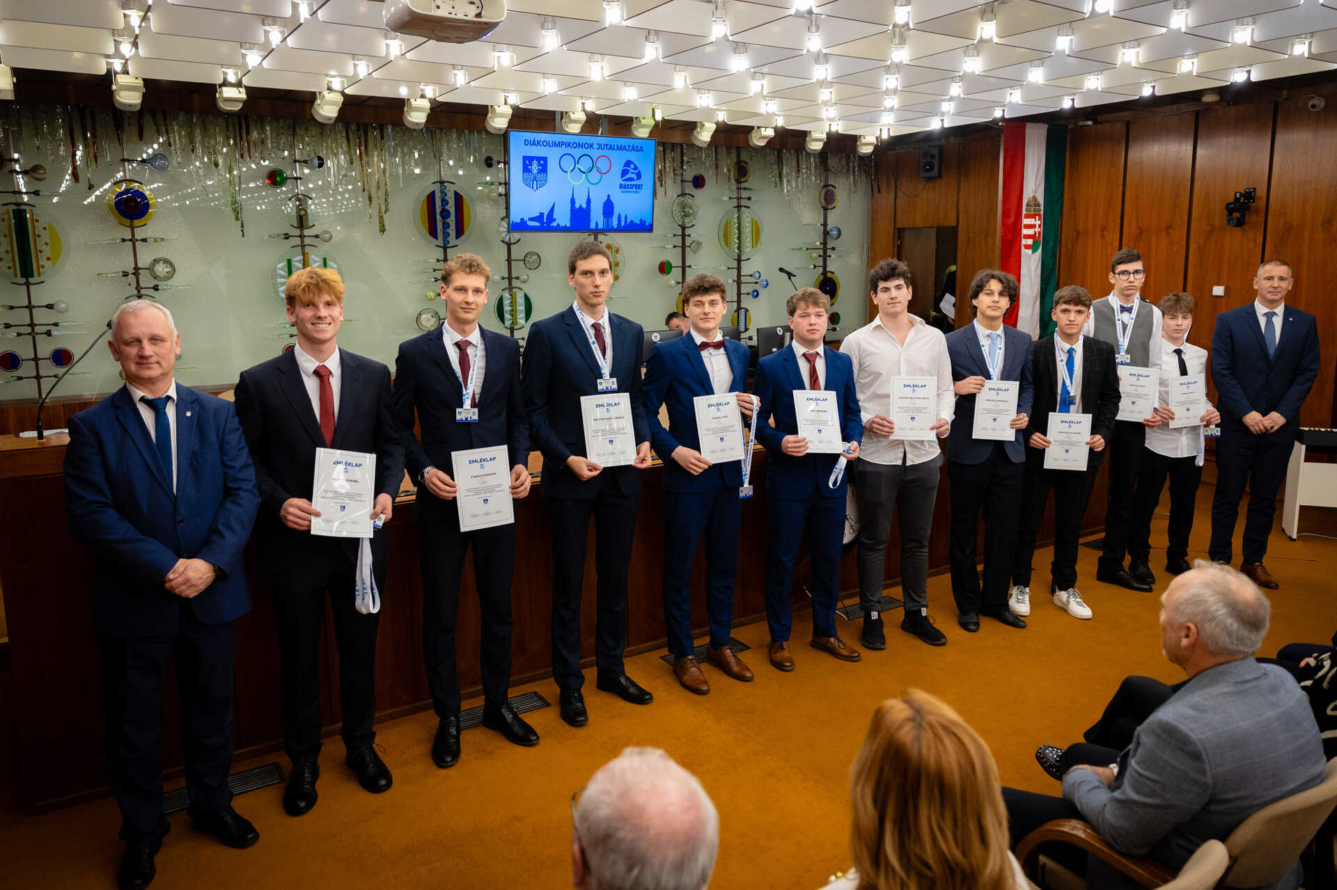 Diákolimpikonok díjazása Szombathelyen