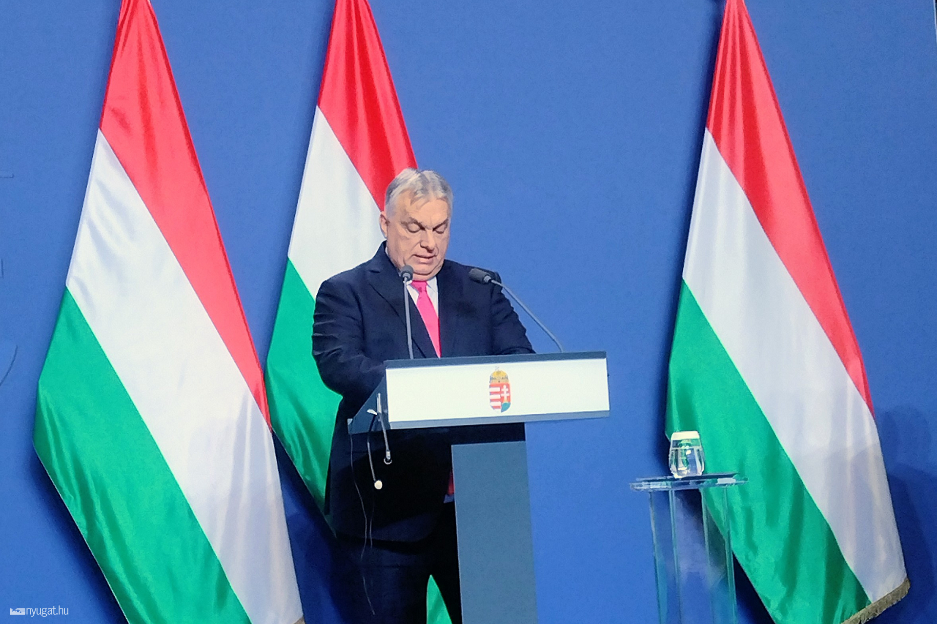 Orbán Viktor nemzetközi sajtótájékoztatója