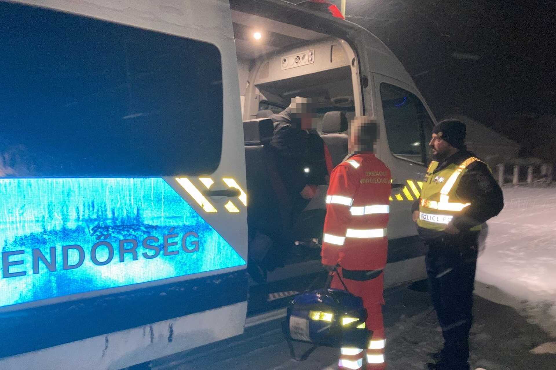 Kihűlésközeli állapotban találták meg a férfit 