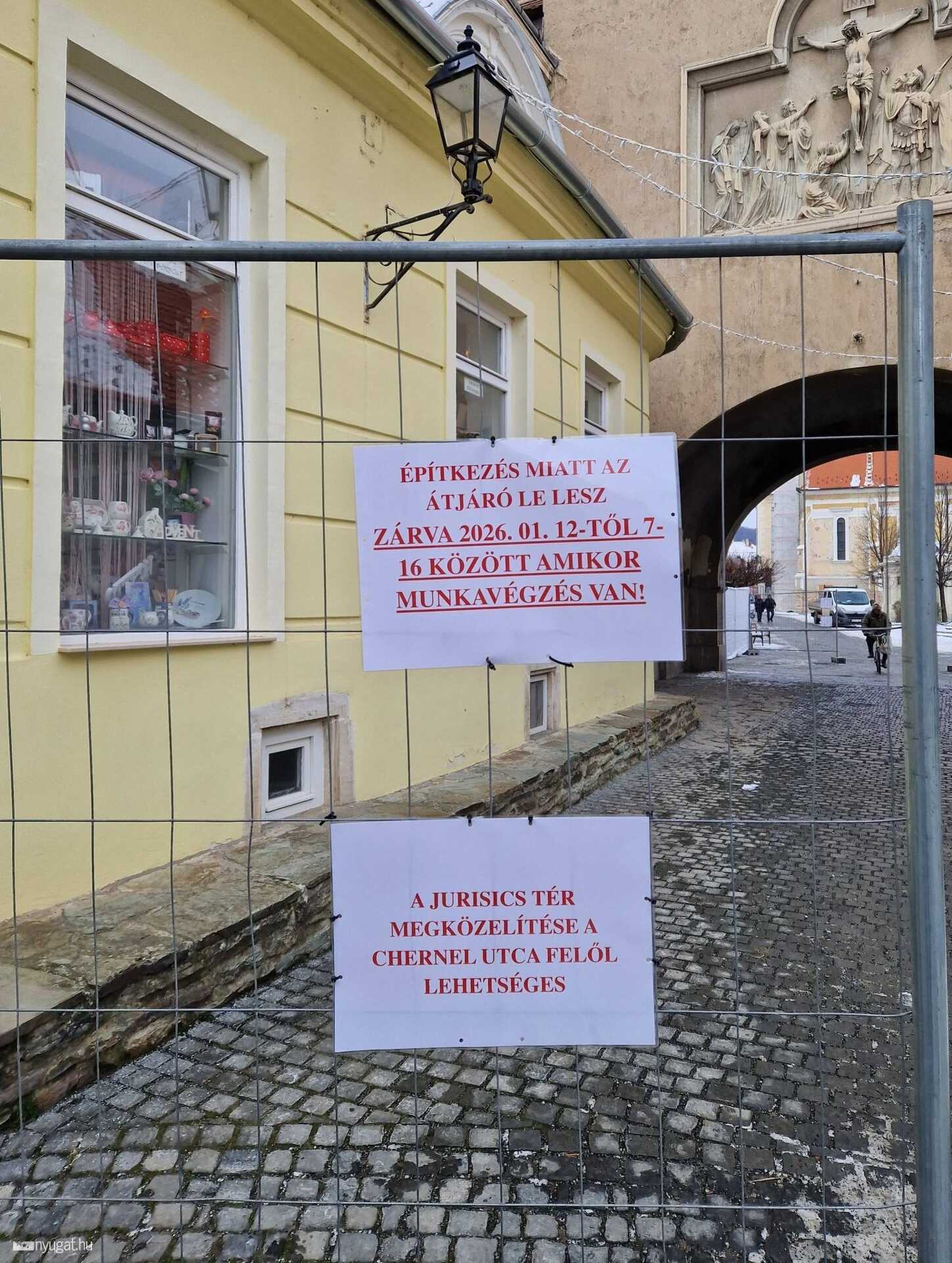 Lezárják a Hősök Tornyát Kőszegen