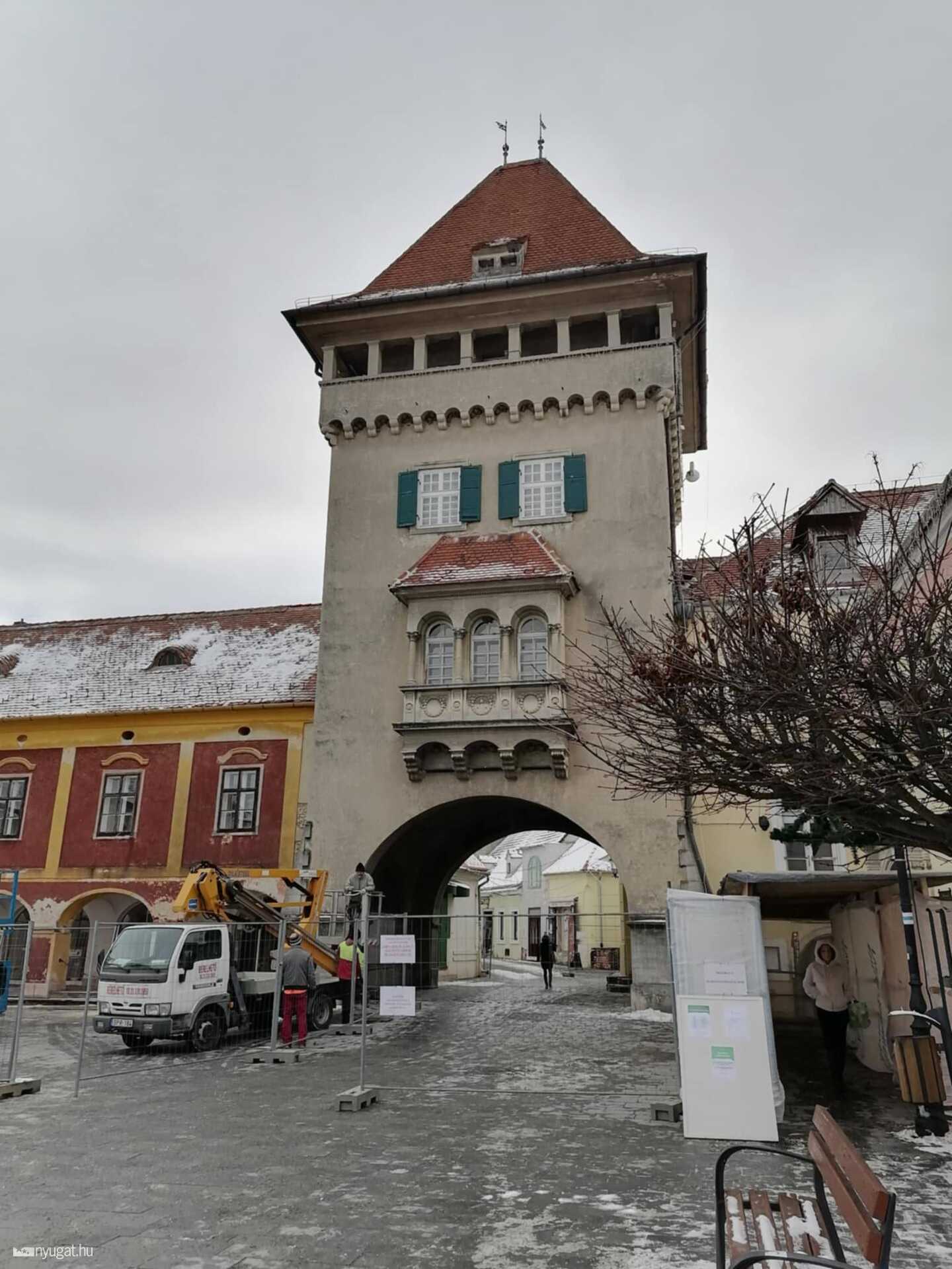 Lezárják a Hősök Tornyát Kőszegen