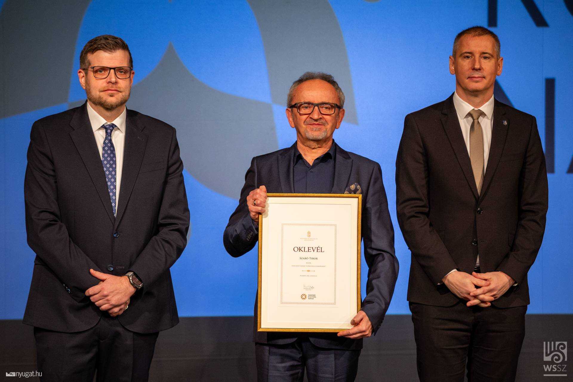 Miniszteri elismerő oklevélben részesült Szabó Tibor, a WSSZ igazgatója