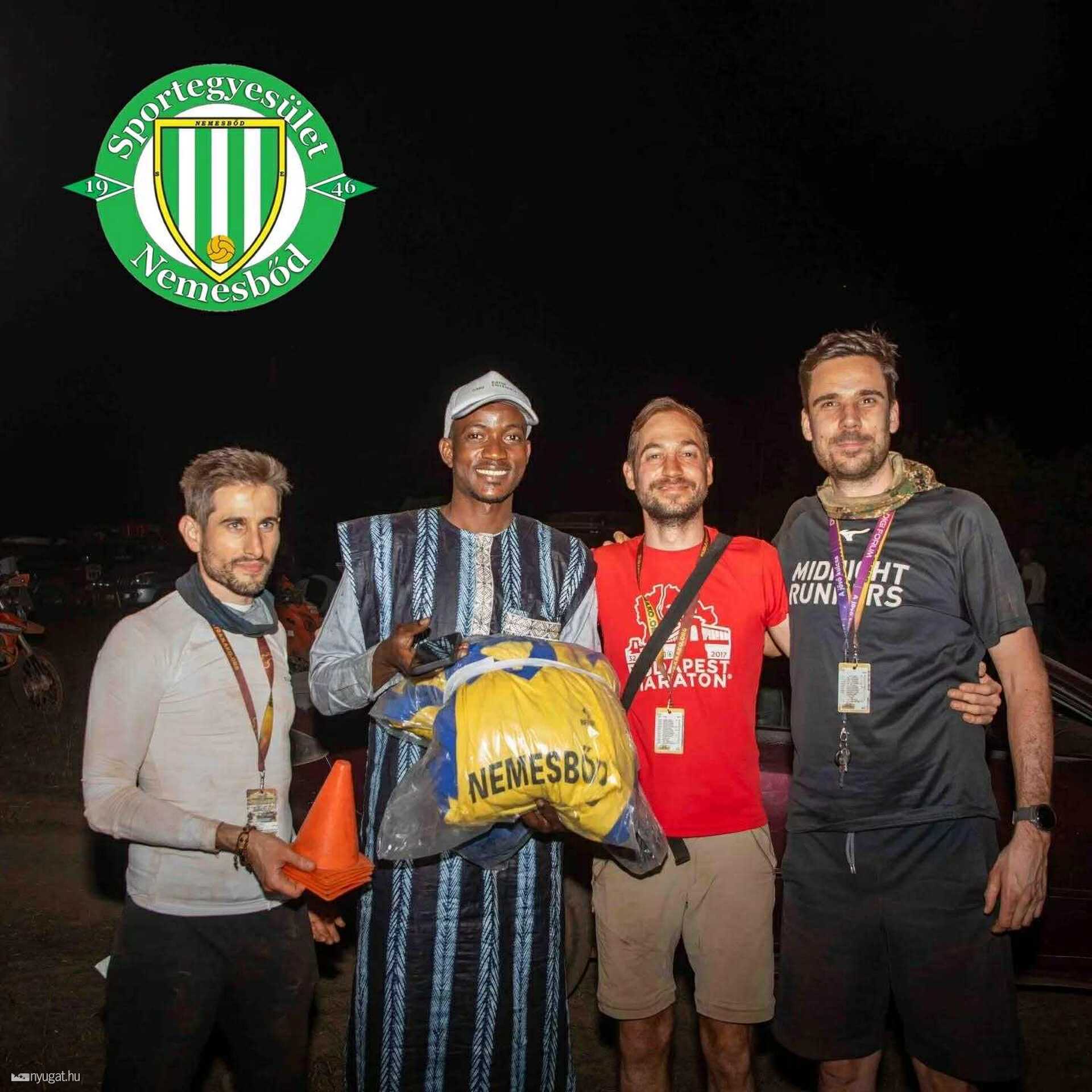 A Strucc legénysége és Amadou a mezekkel