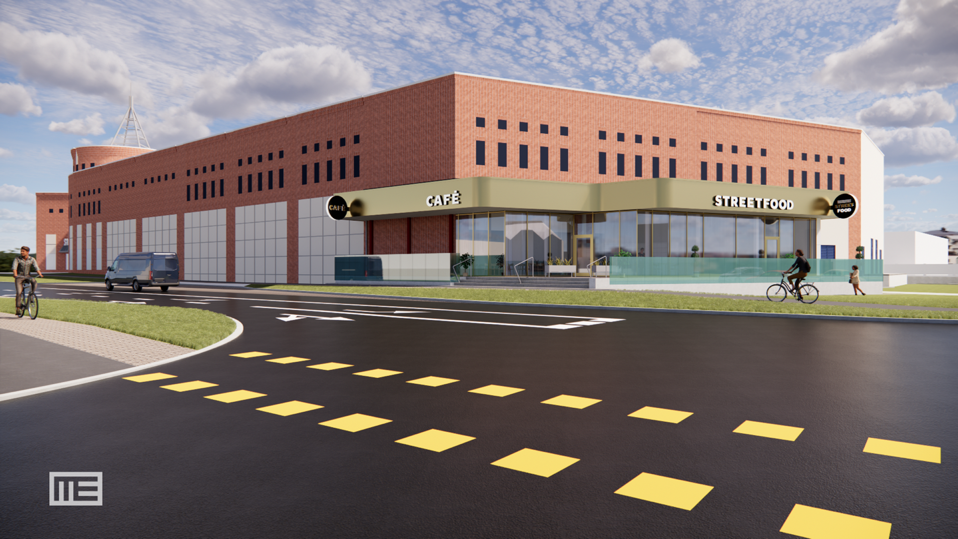 Savaria Plaza látványtervek