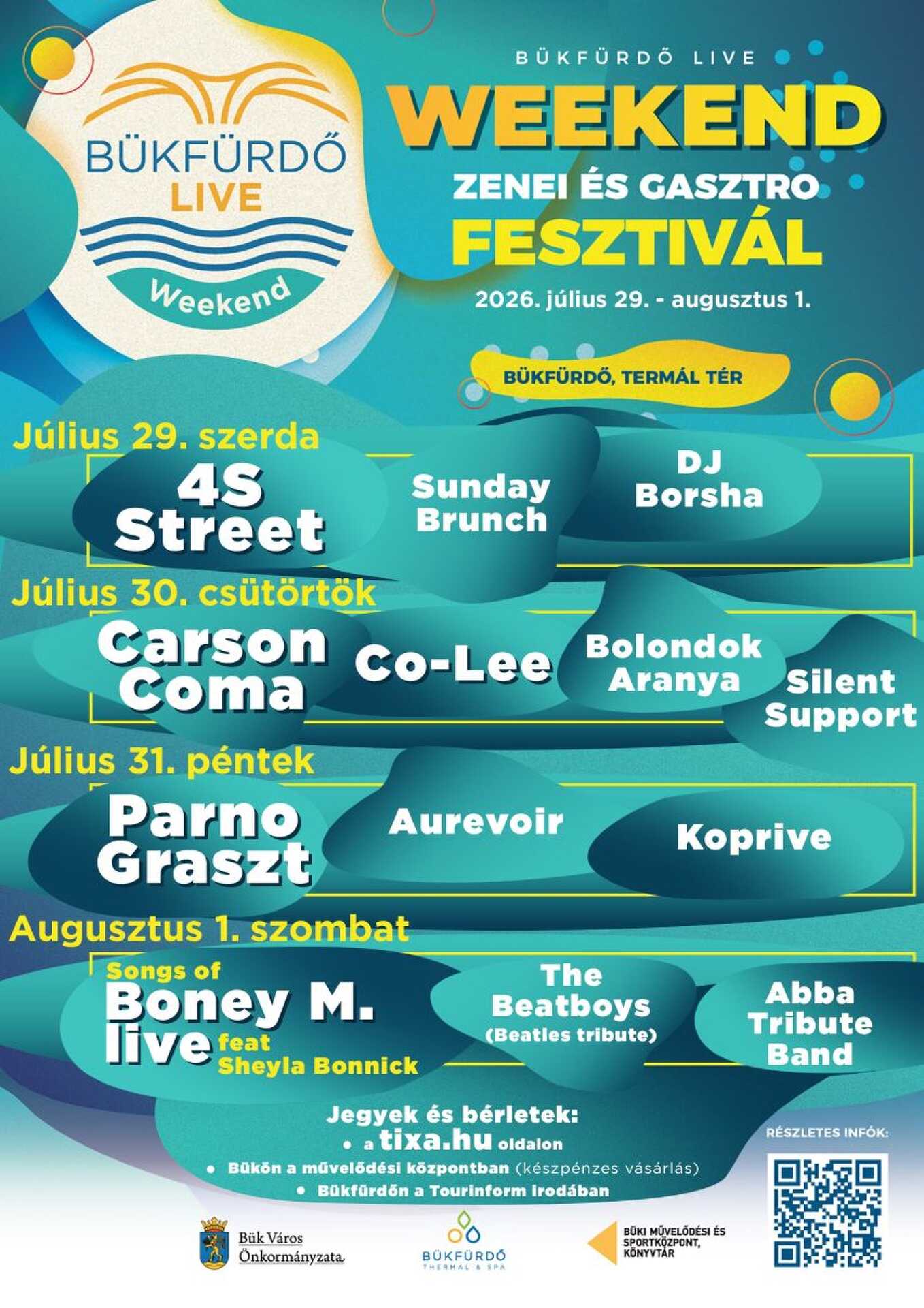 Bükfürdő Live Weekend 