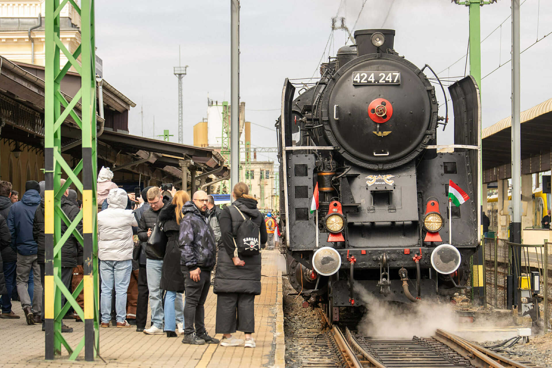 Nosztalgiavonat Szombathelyen