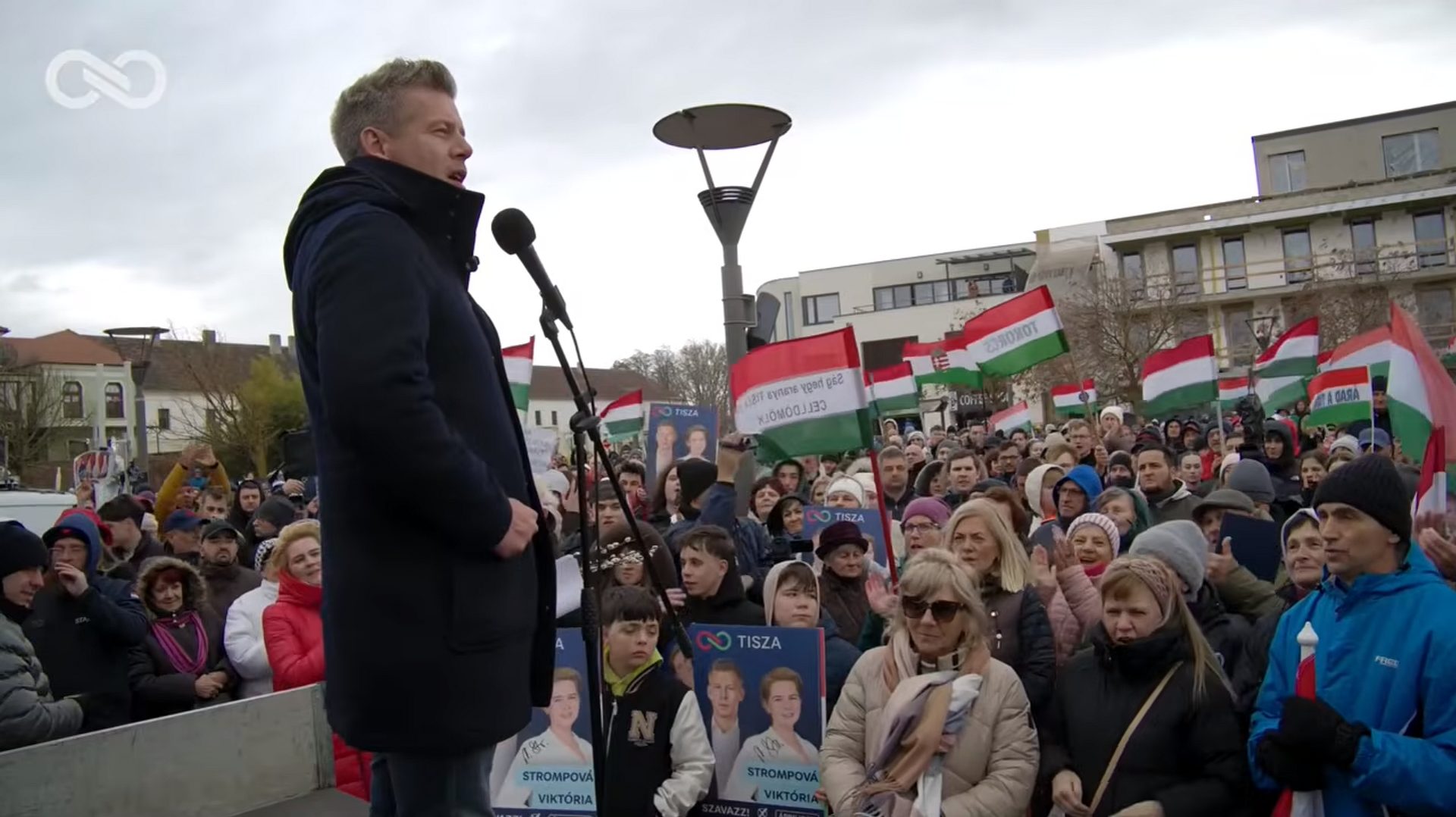 Magyar Péter Sárváron