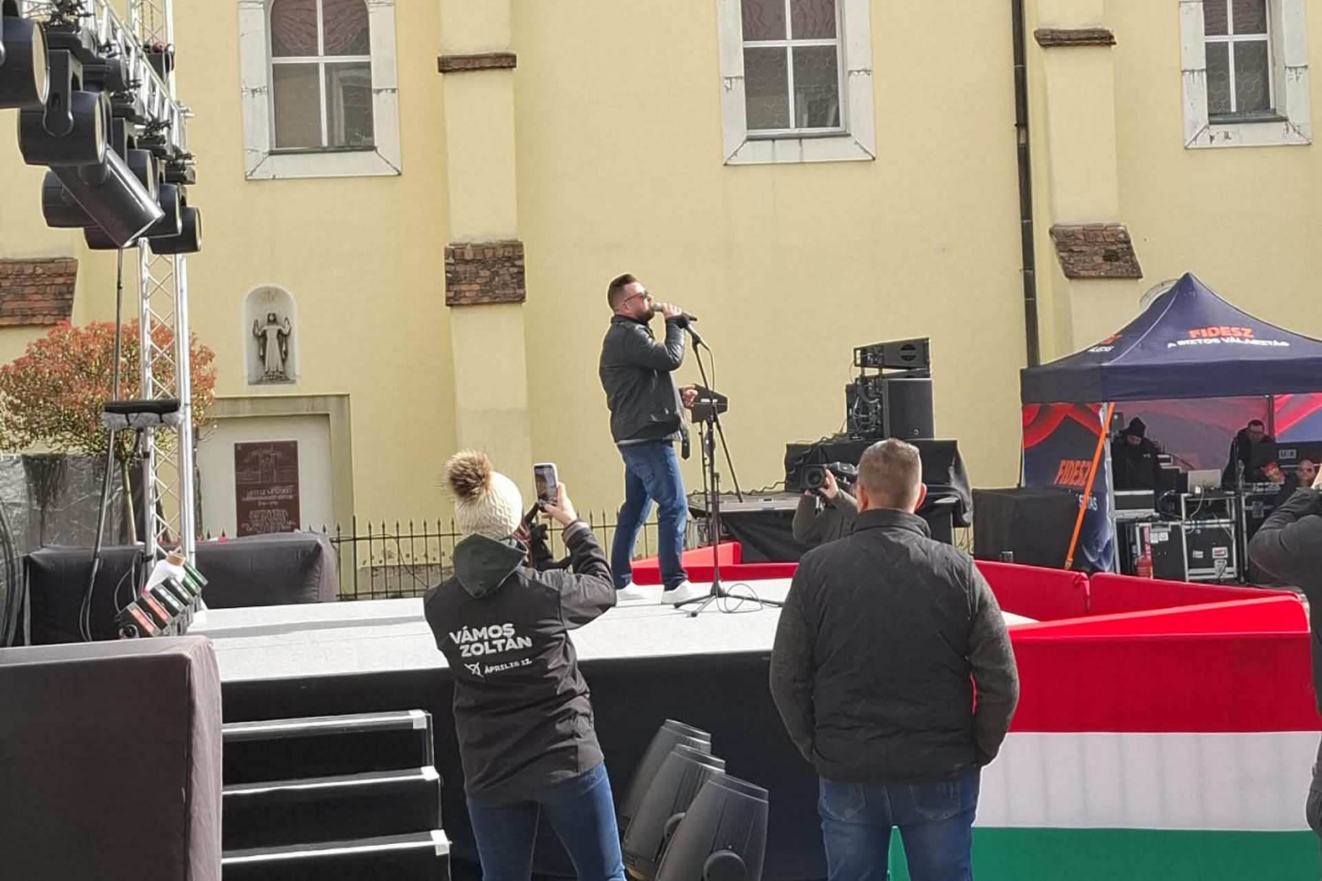 Orbán Viktor beszéd készülődés