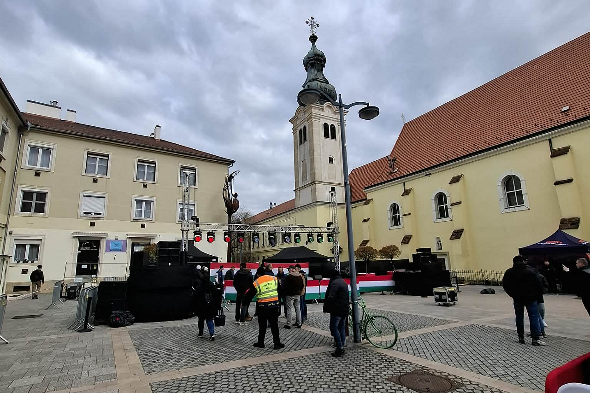 Orbán Viktor beszéd készülődés