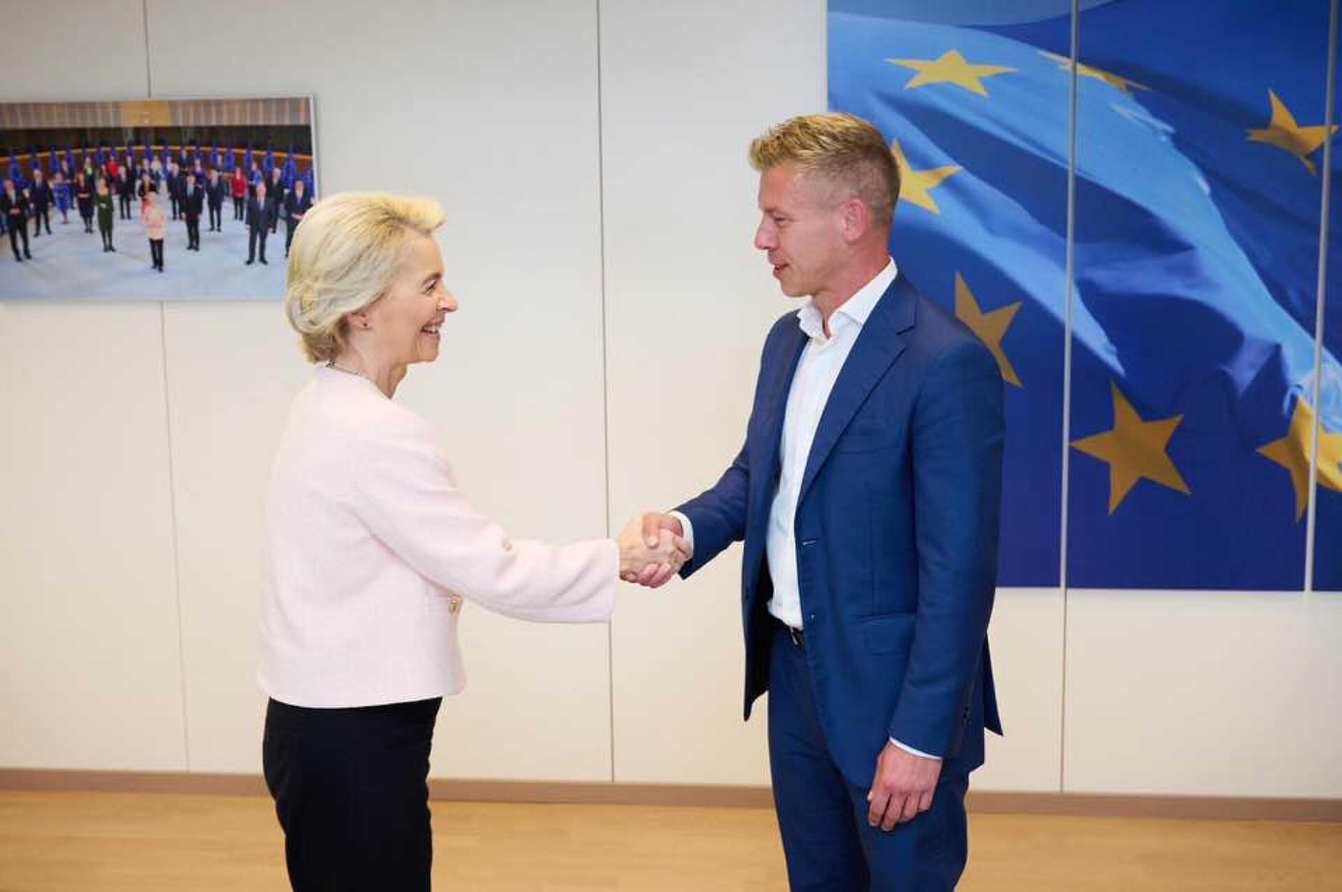 Magyar Péter & Ursula von der Leyen