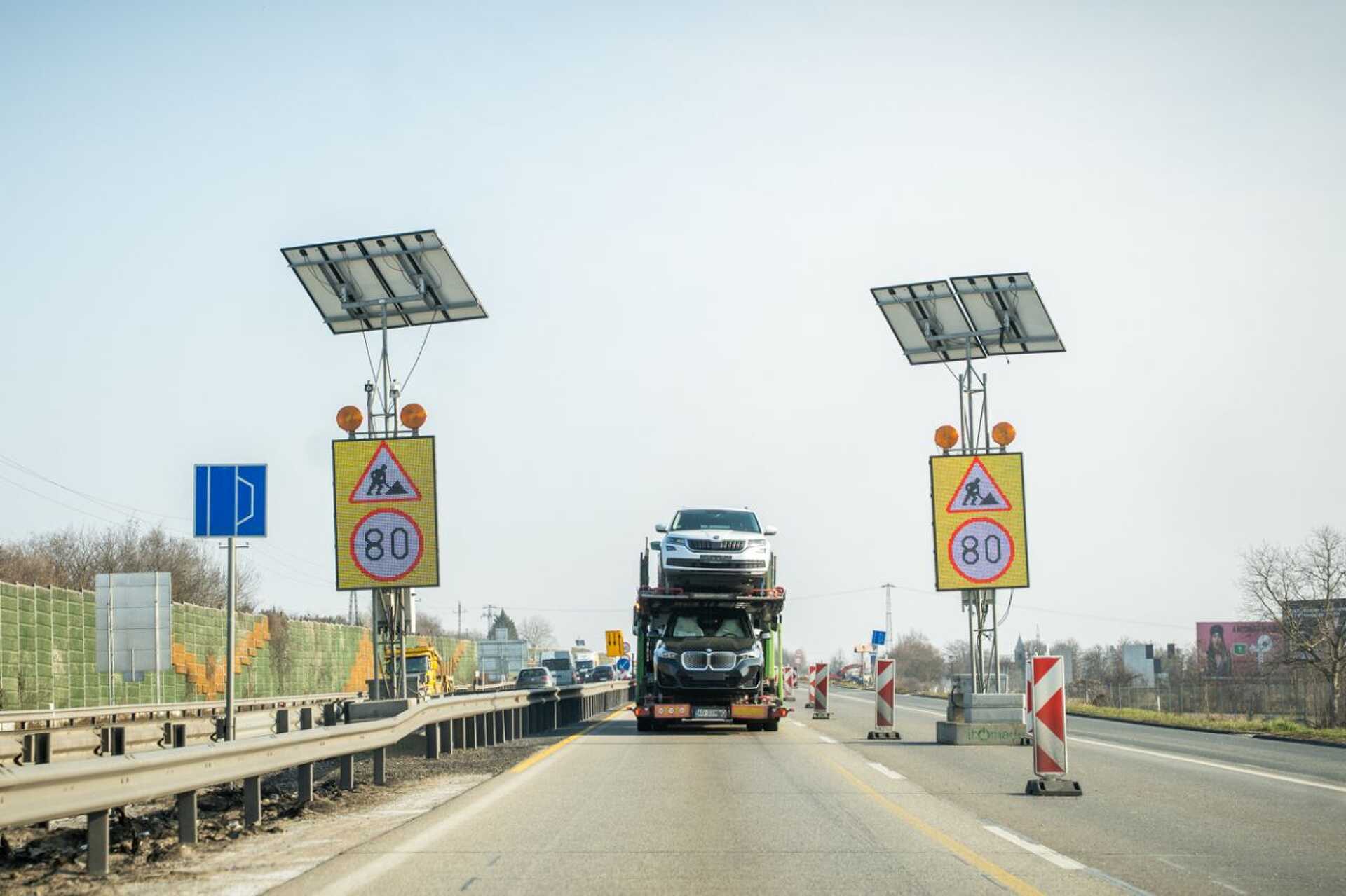 Forgalomirányító rendszer az M1-esen