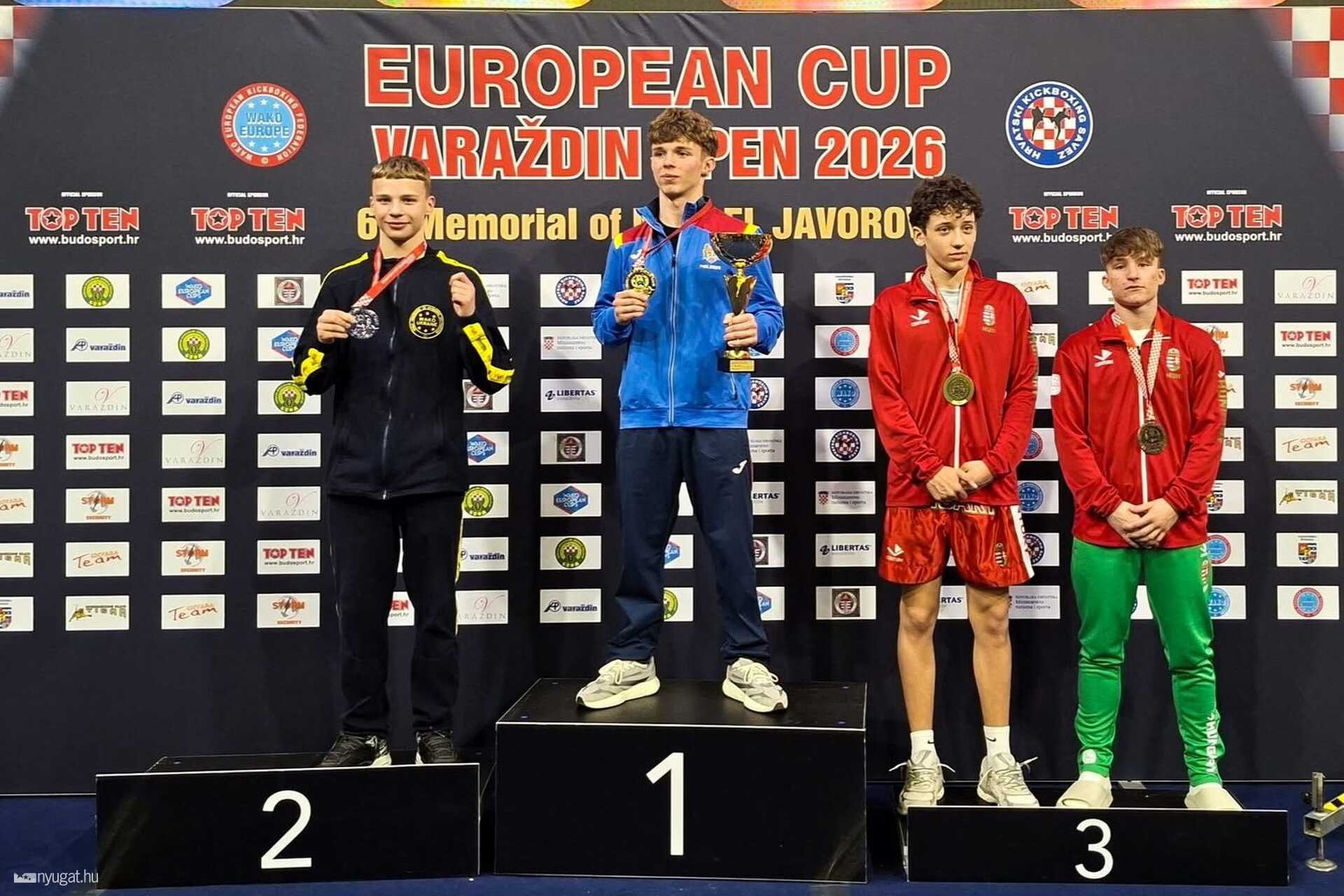 Czibók Tamás a juniorok között harmadik lett