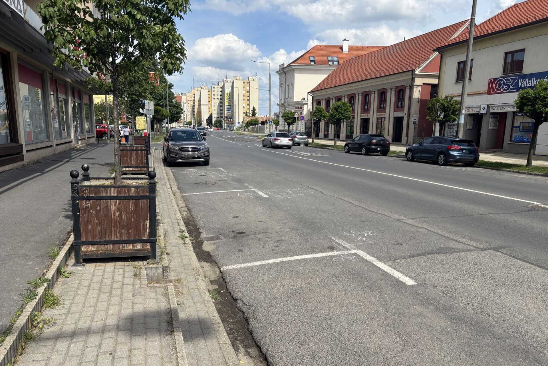A Hunyadi utca felől érkezett az ittas sofőr