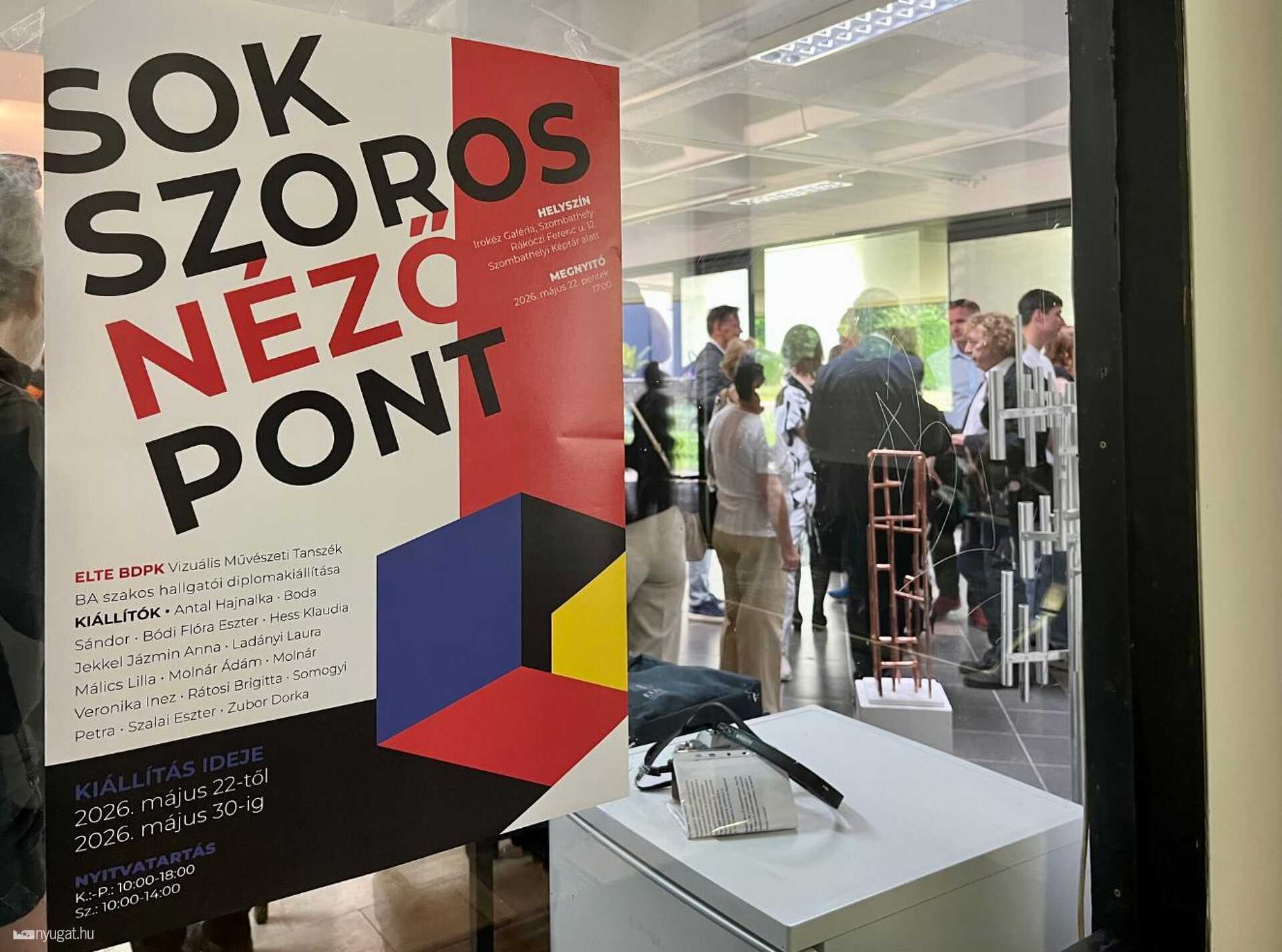 Diplomakiállítás az Irokéz Galériában