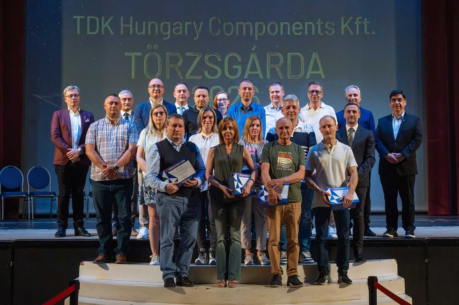 TDK Törzsgárda ünnepség
