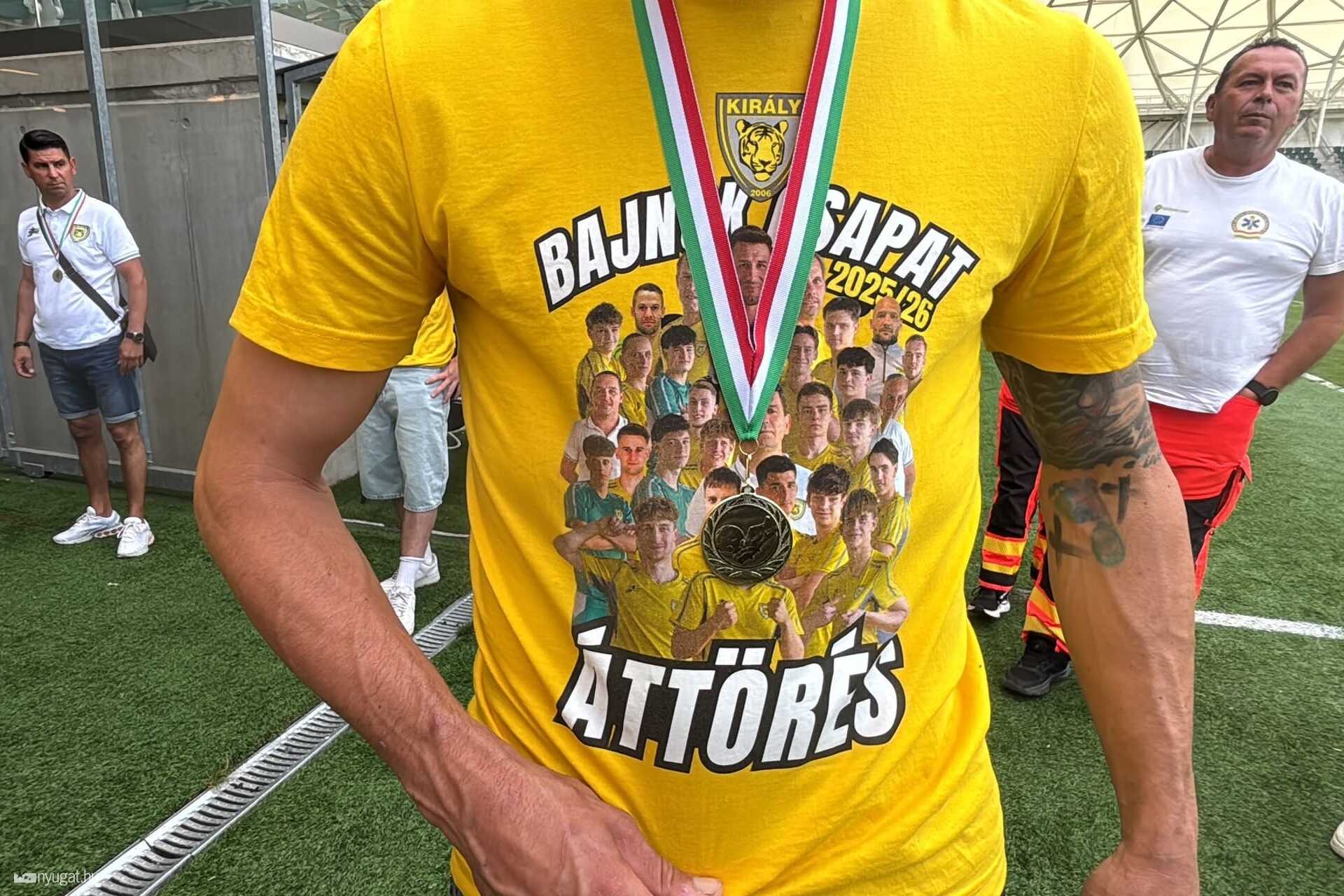 Az NB III. kapujába ért a Király SE