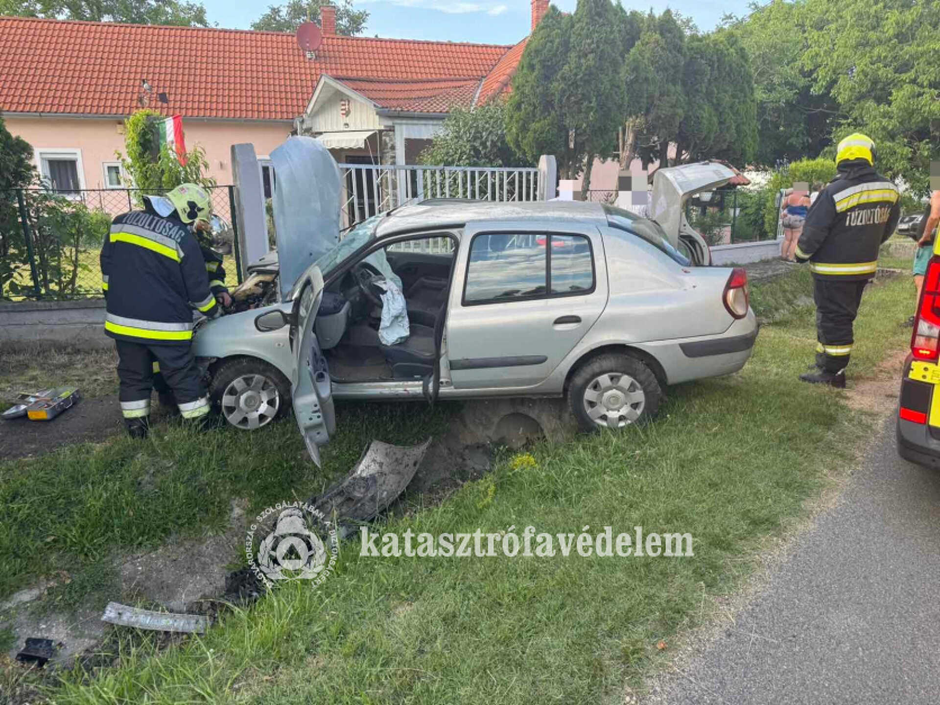 Baleset Borgátán