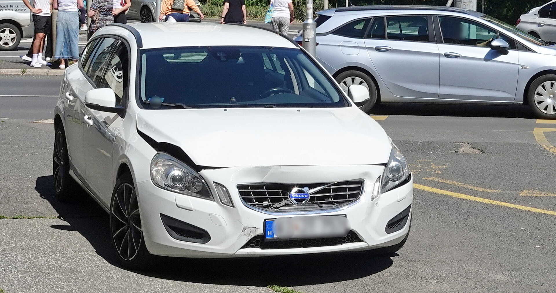 Baleset a szombathelyi Vörösmarty és a Szent Márton utca kereszteződésében