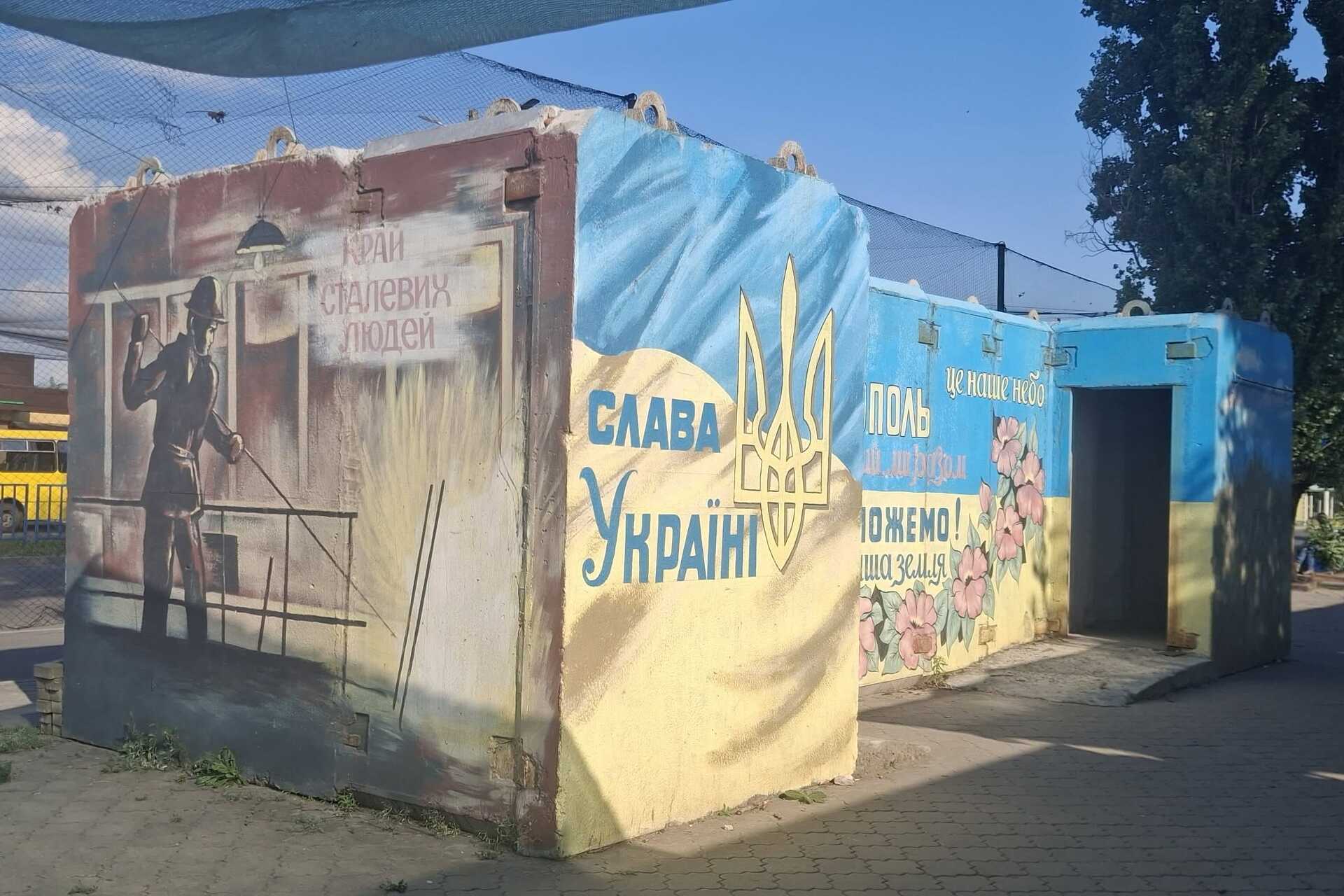 Ukrajna a front közelében