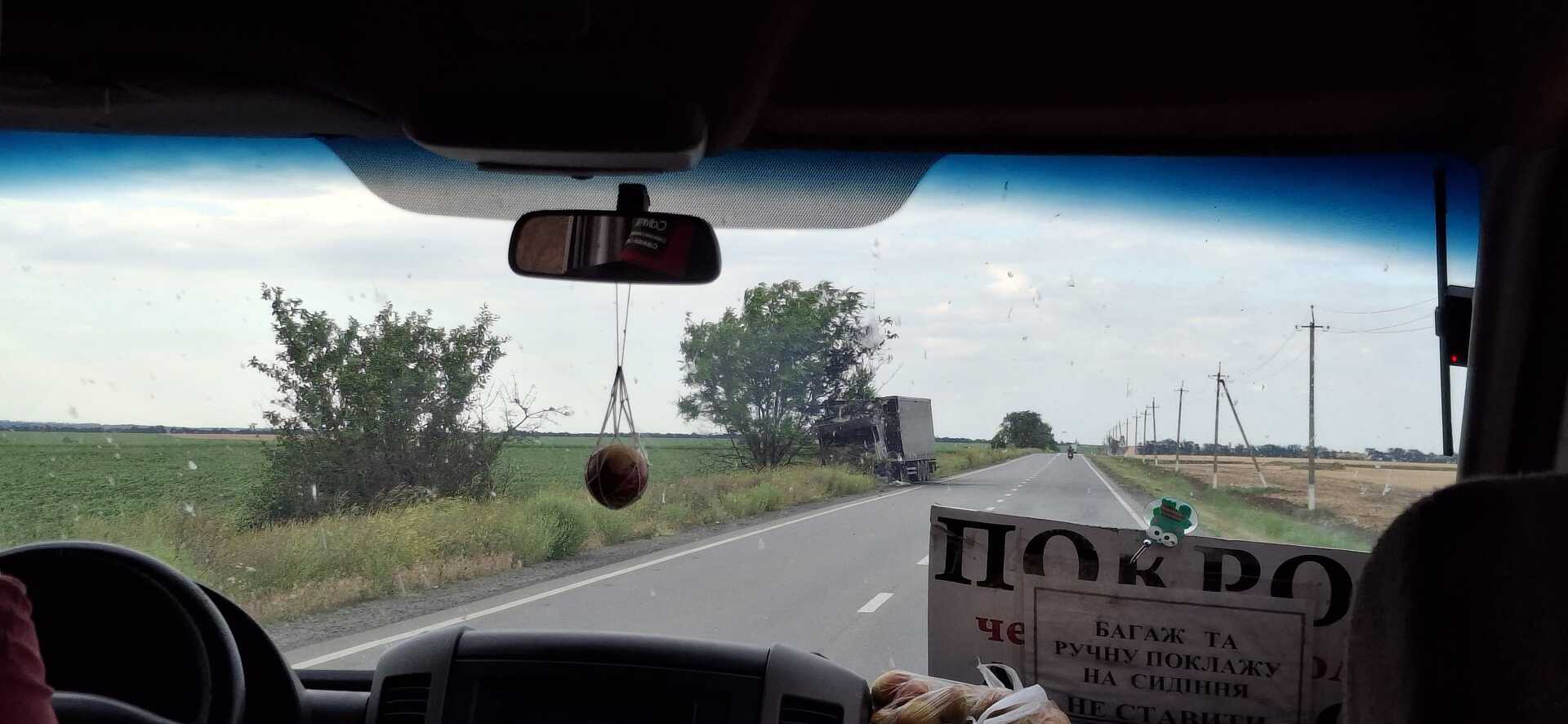 Ukrajna a front közelében