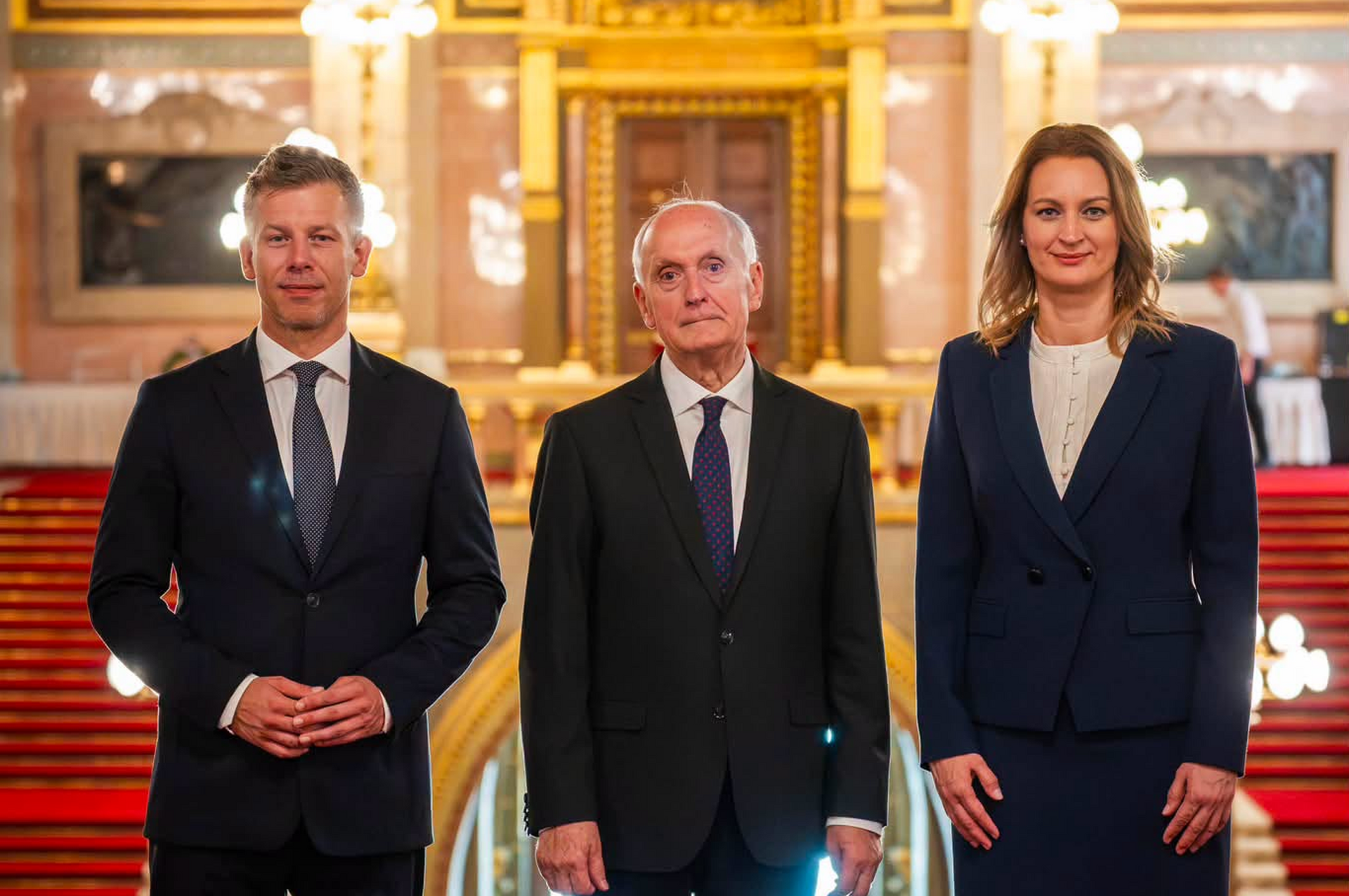 Magyar Péter, Baka András és Forsthoffer Ágnes