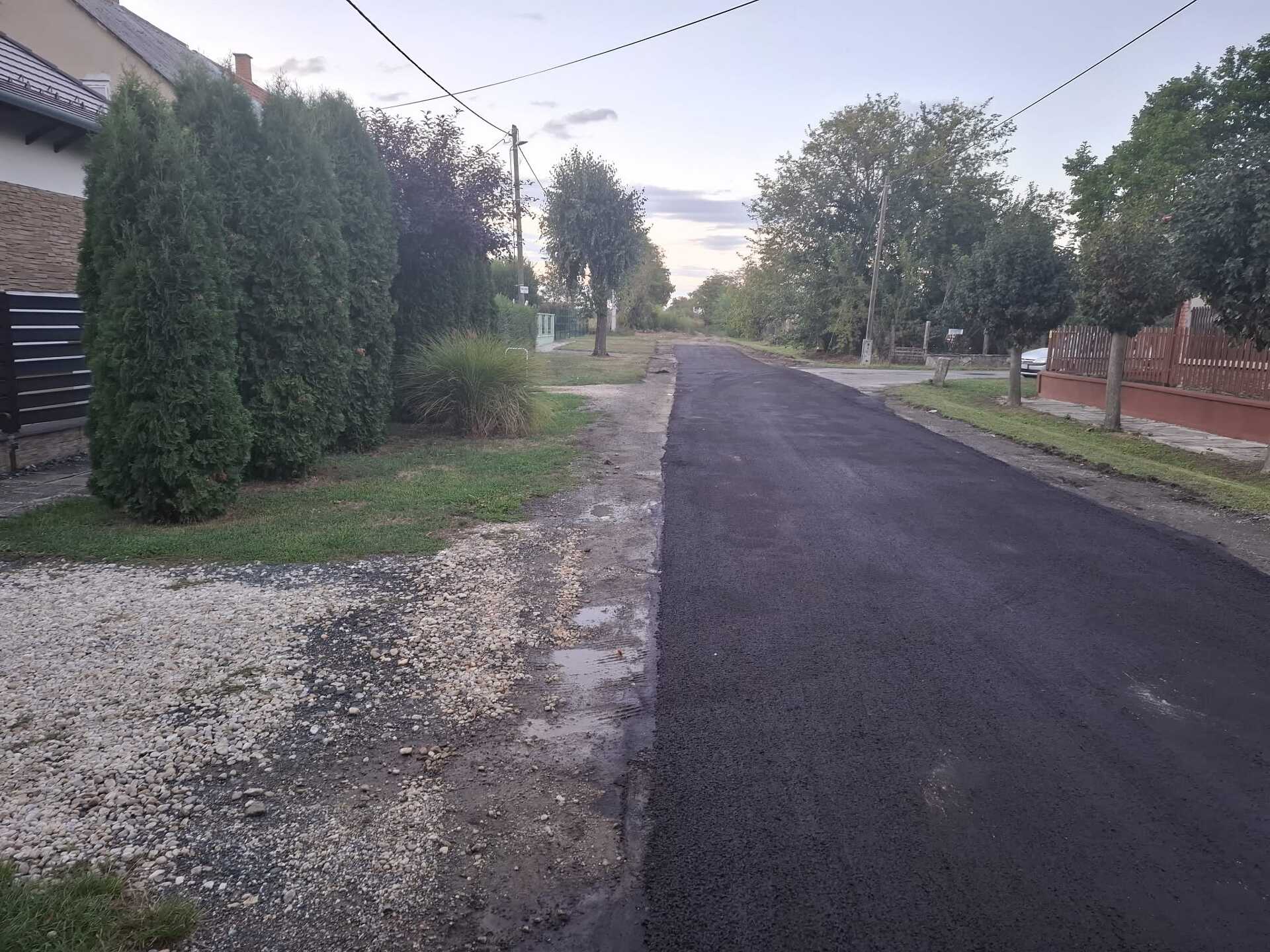 Vidos József utca felújítás