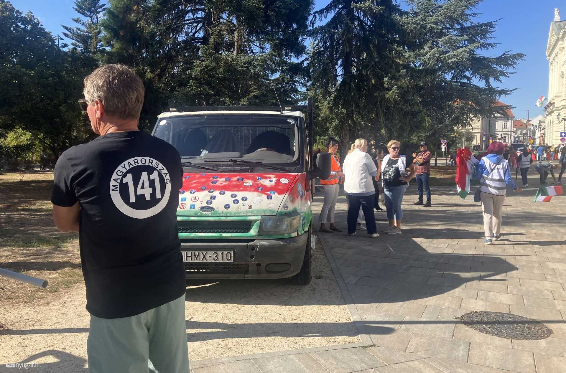 Magyar Péter Veszprémben